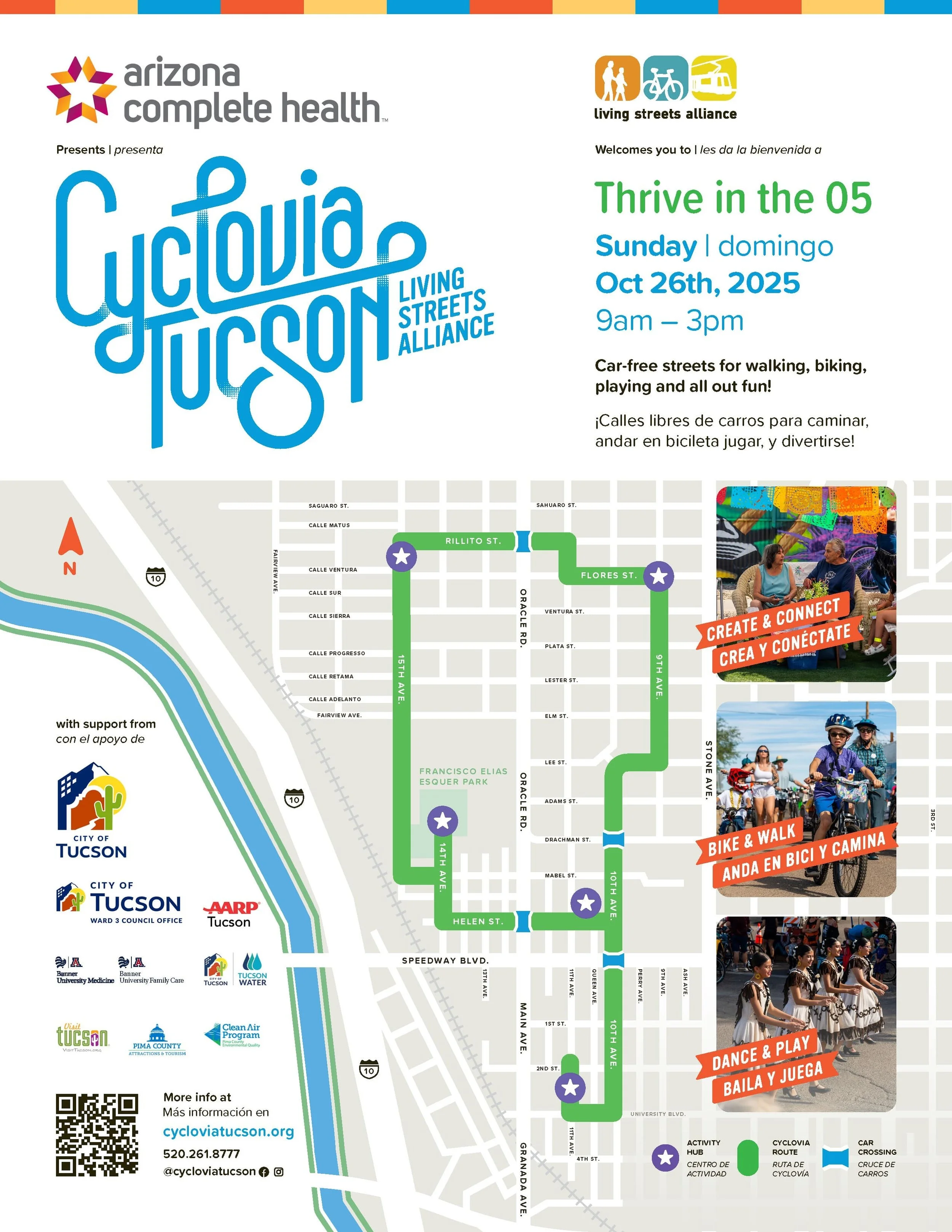 Cyclovia Tucson Fall 2025