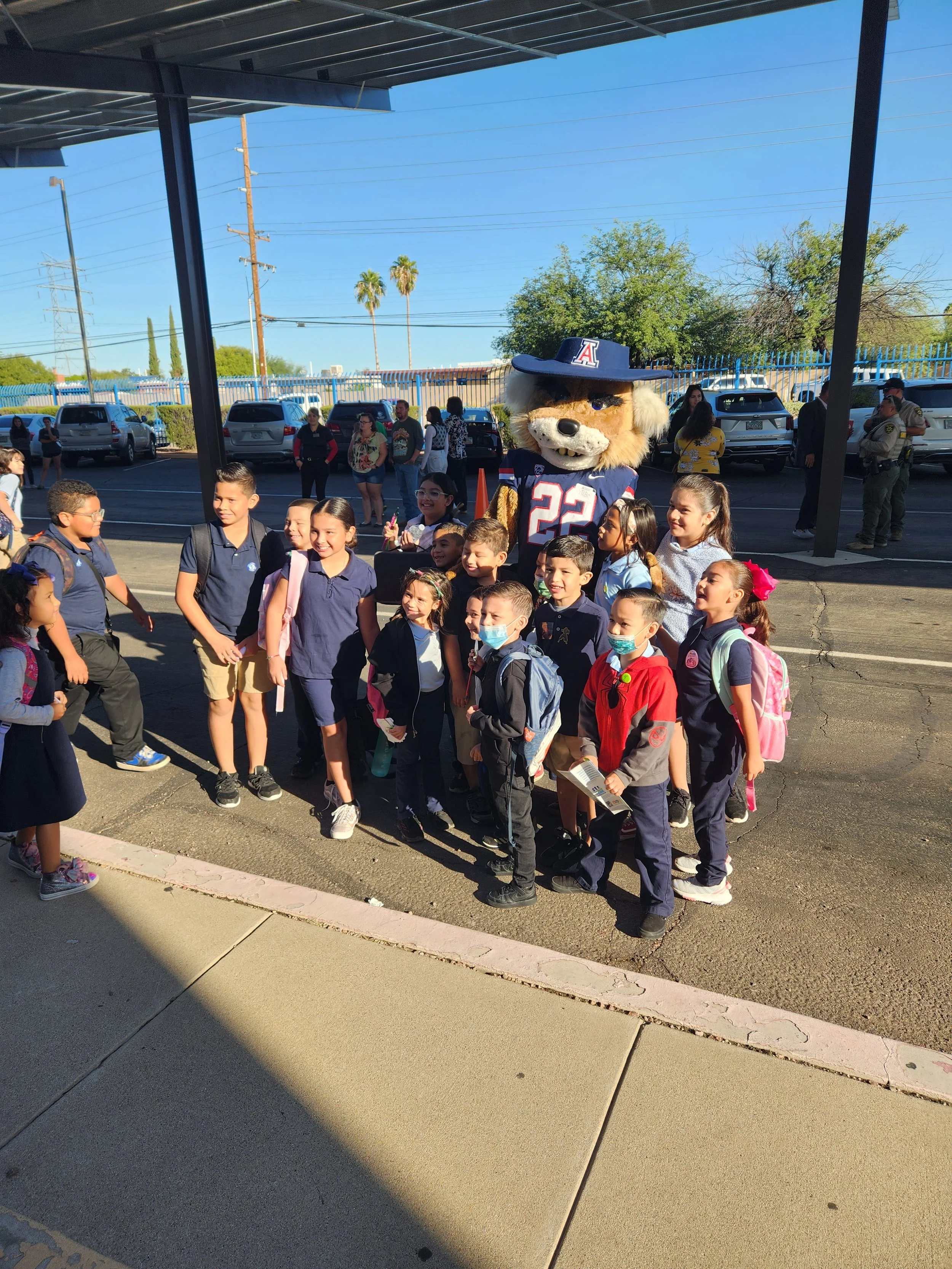 Walking School Bus Kickoff @ Los Amigos Technology Academy