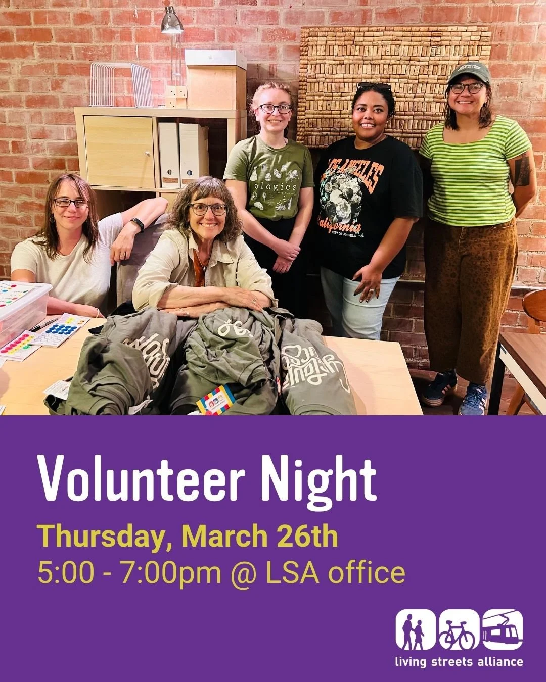 March Volunteer Night - Cyclovia Mode!