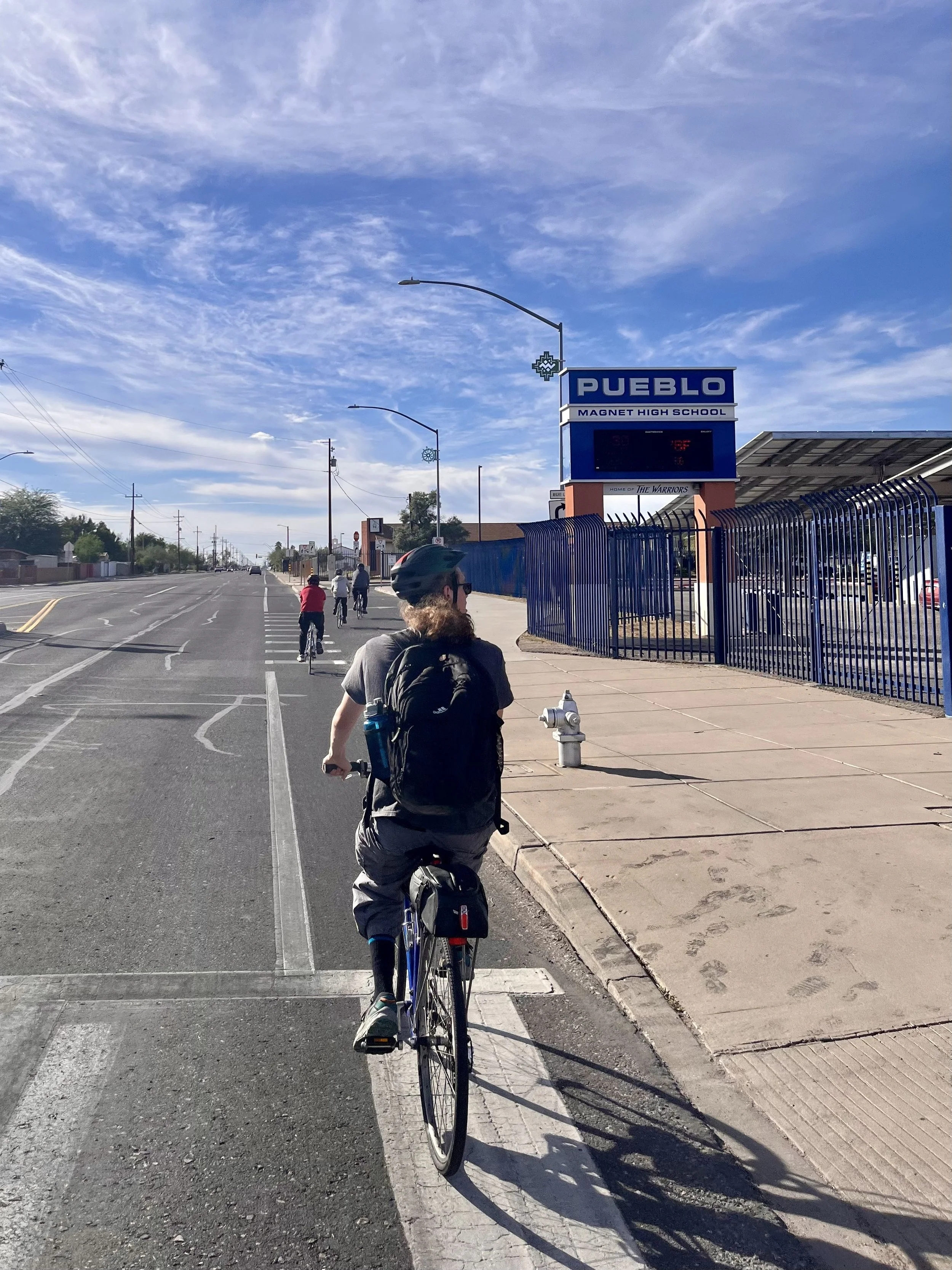 Mobile Bike Repair @ Pueblo High School’s Warrior Block Party