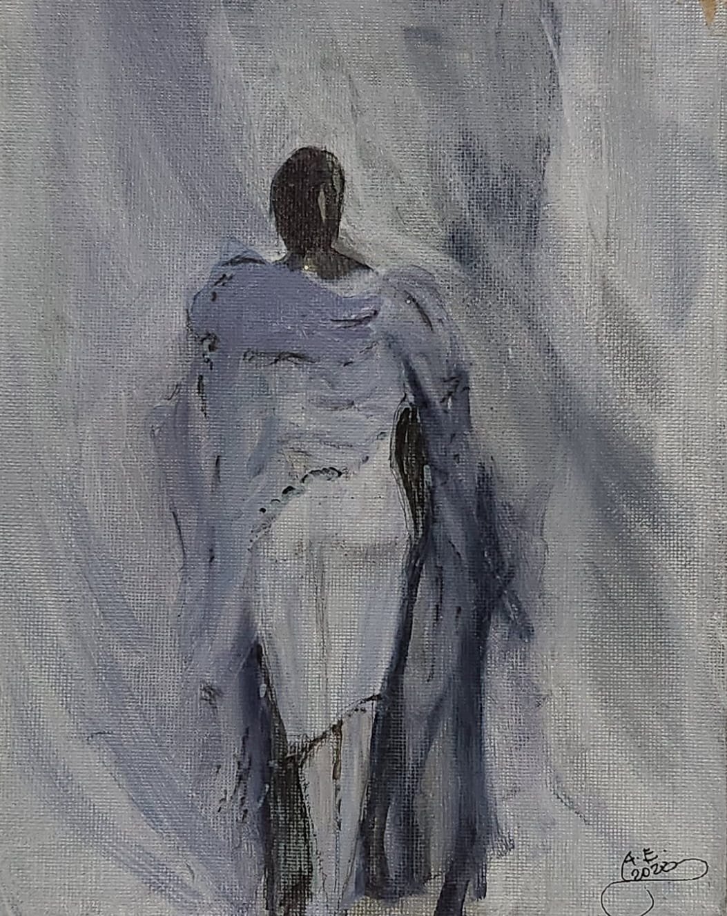 The Lady with Shawl
