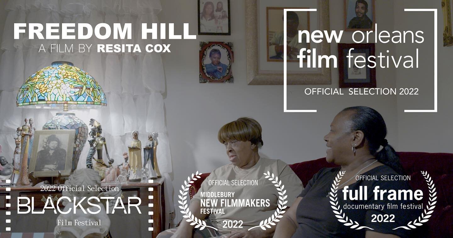 @FreedomHillDoc is in New Orleans Film Festival y&rsquo;all!! 

This journey has been such a gift &mdash; so grateful for the team and all of your continued support. 

Join us if you can! Purchase tickets at https://neworleansfilmsociety.org/how-to-f