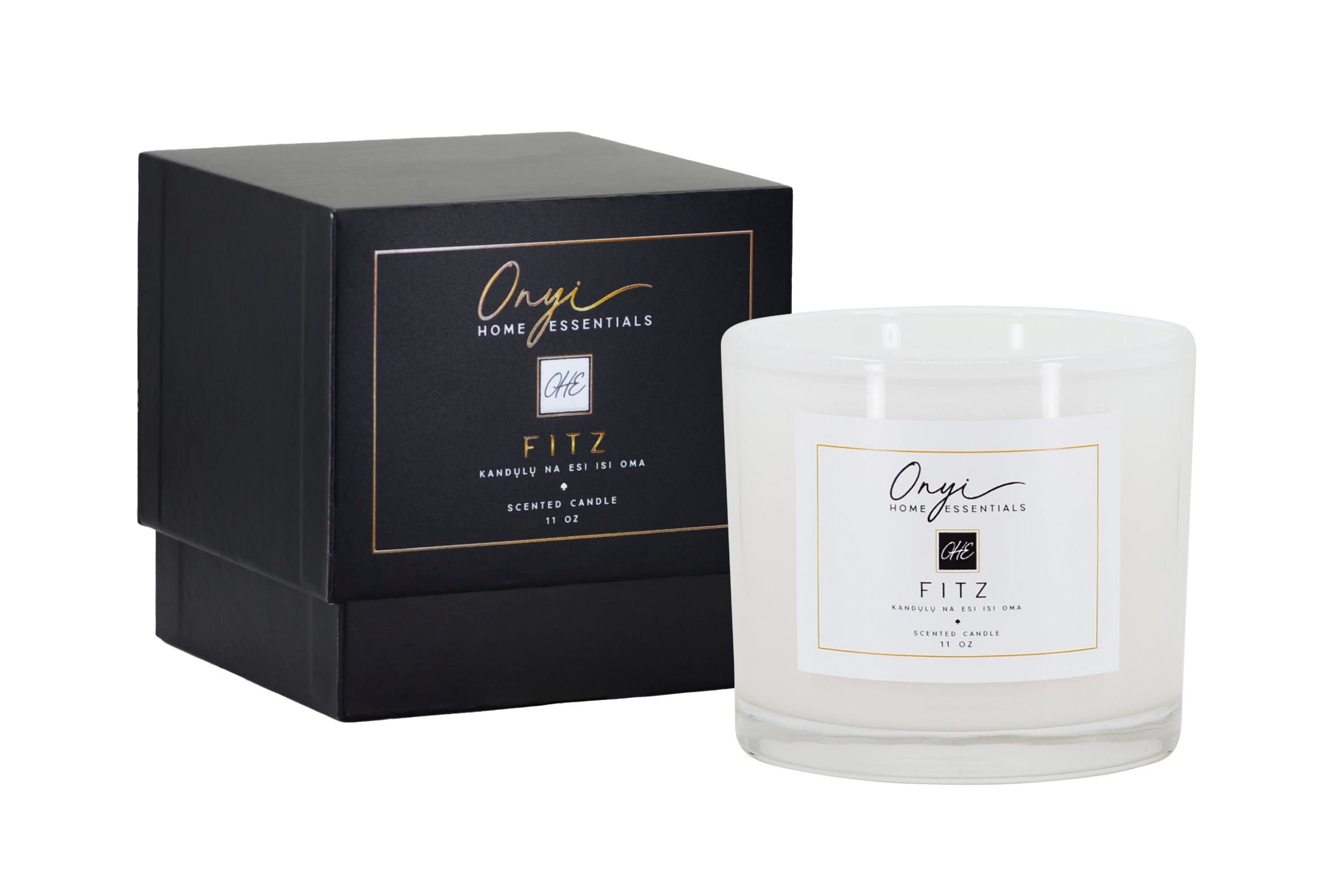 TOPTIER Luxury Candle — Onyi Home Essentials