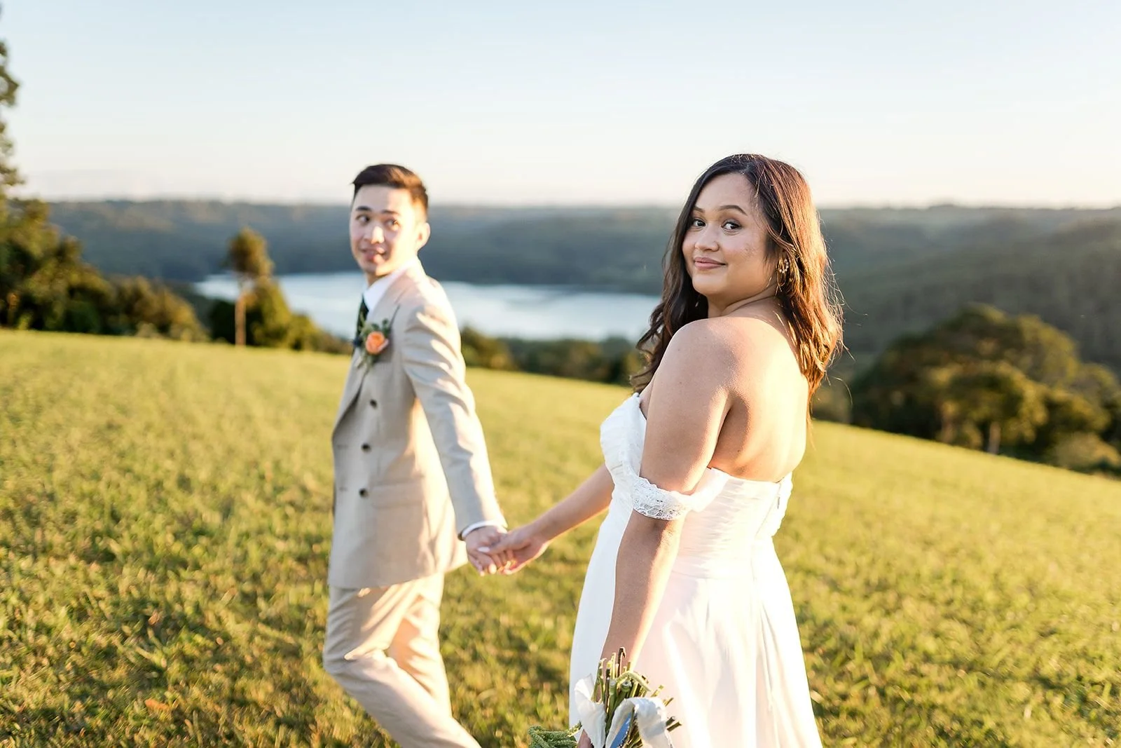 bride-and-groom-holding-hands-at-montville-wedding-venue