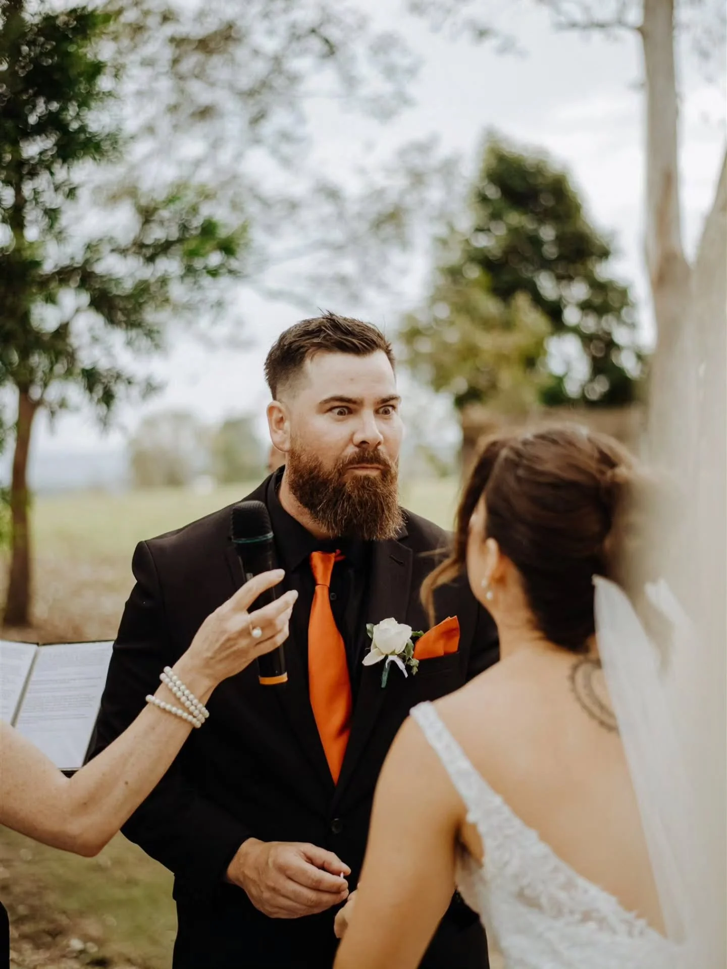 Hate the idea of public speaking?
&nbsp;
Do your palms start to sweat when you think about saying your vows in front of everyone on your wedding day?
&nbsp;
Don't fear! I have many ways to take the focus off you, so you don&rsquo;t feel like you're b