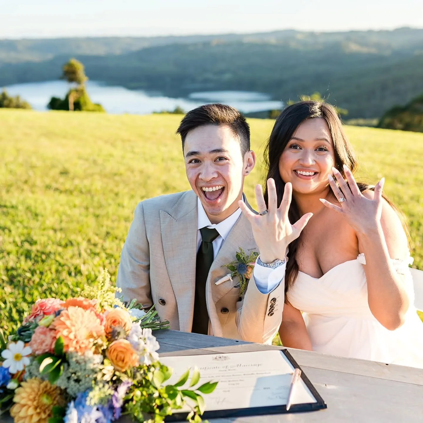 "Our experience with working with Stacey was amazing. Our elopement on the Sunshine Coast could not have gone any better! Stacey answered all our questions leading up to our day and kept us at ease during our ceremony. Thank you for being a part
