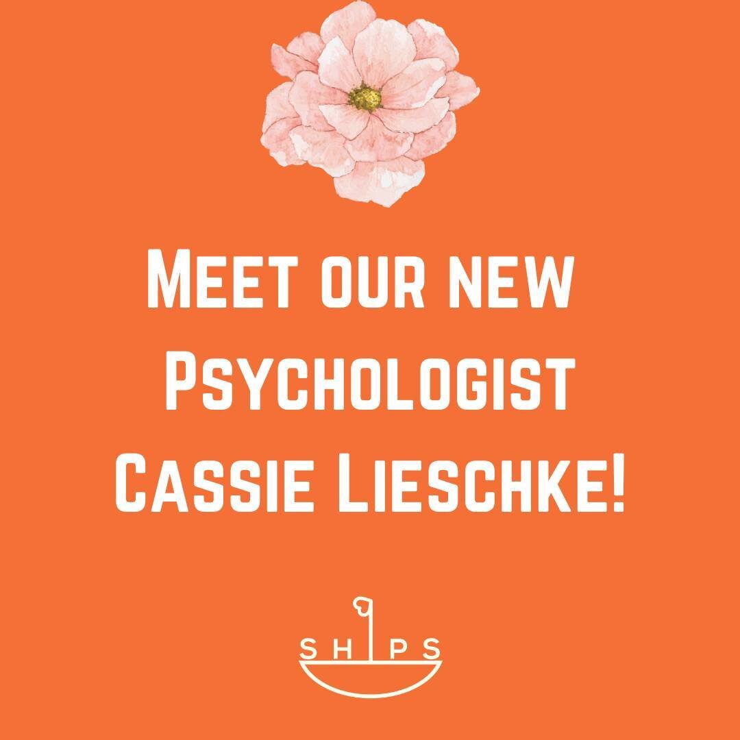 SHIPS is very pleased to announce a new addition to our growing team &ndash; welcome aboard, Cassie Lieschke!

Cassie (pronouns: she/her) takes a warm but straightforward approach with clients, aiming to create a non-judgmental and safe environment i