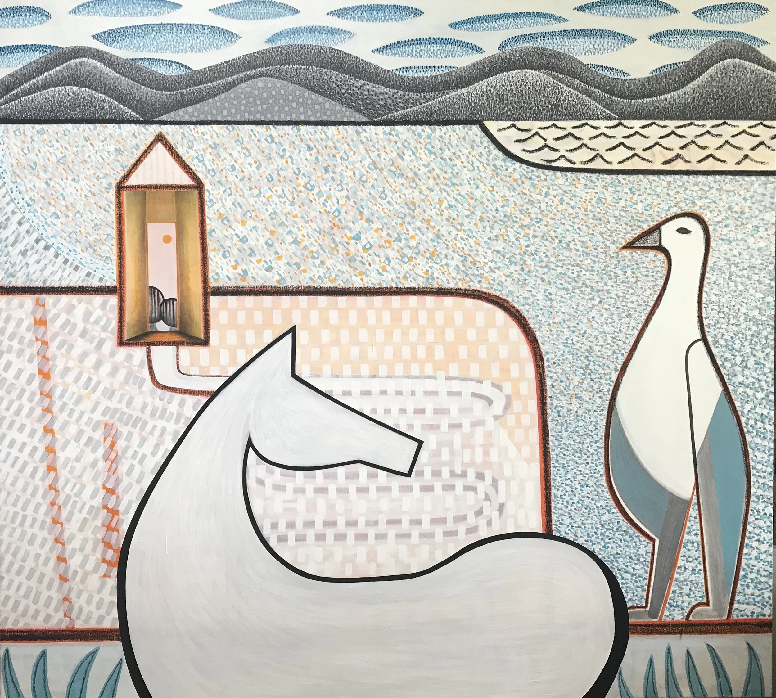 So Close 152 x 167 cm 2018