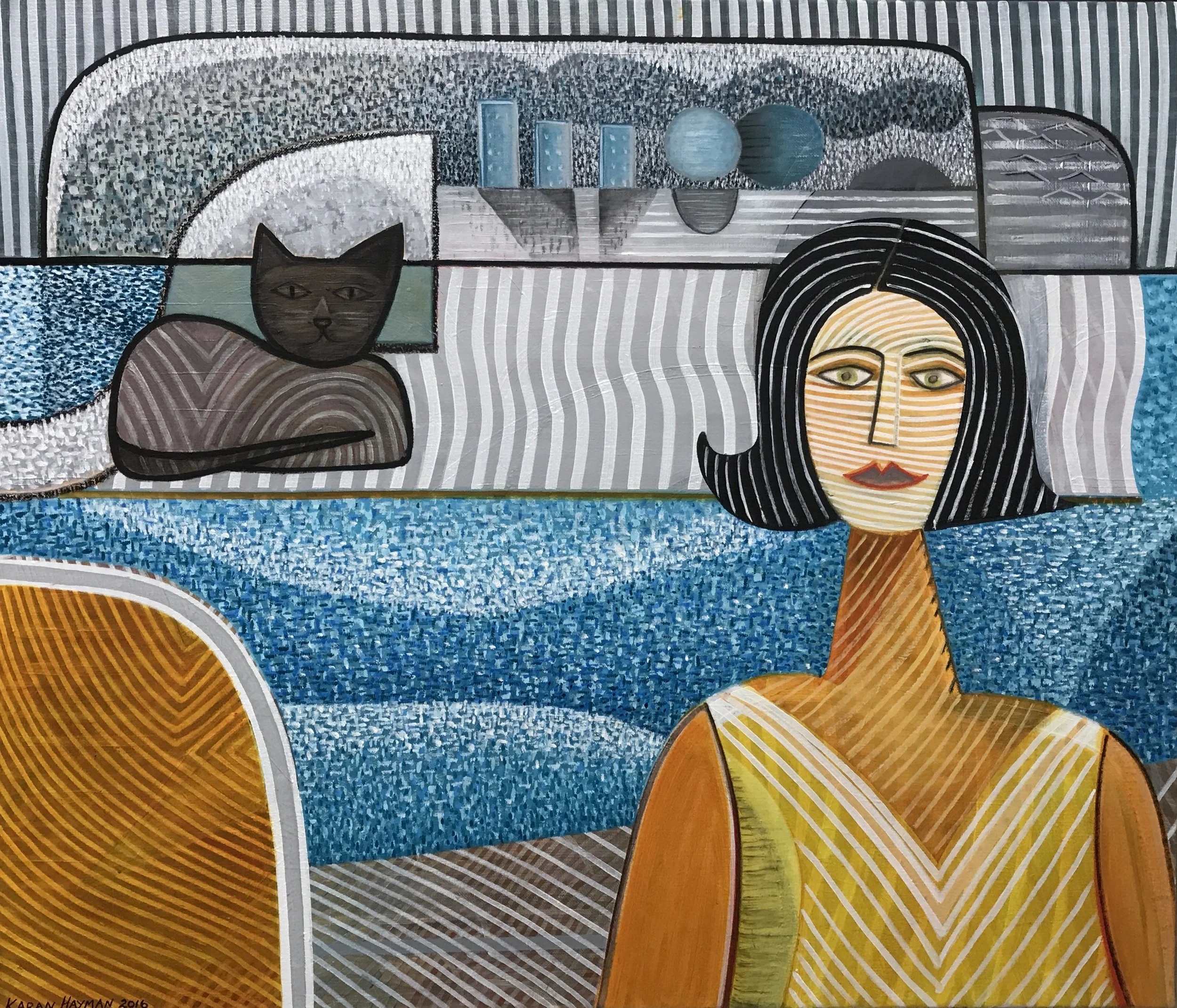 Hester 71 x 84 cm 2016
