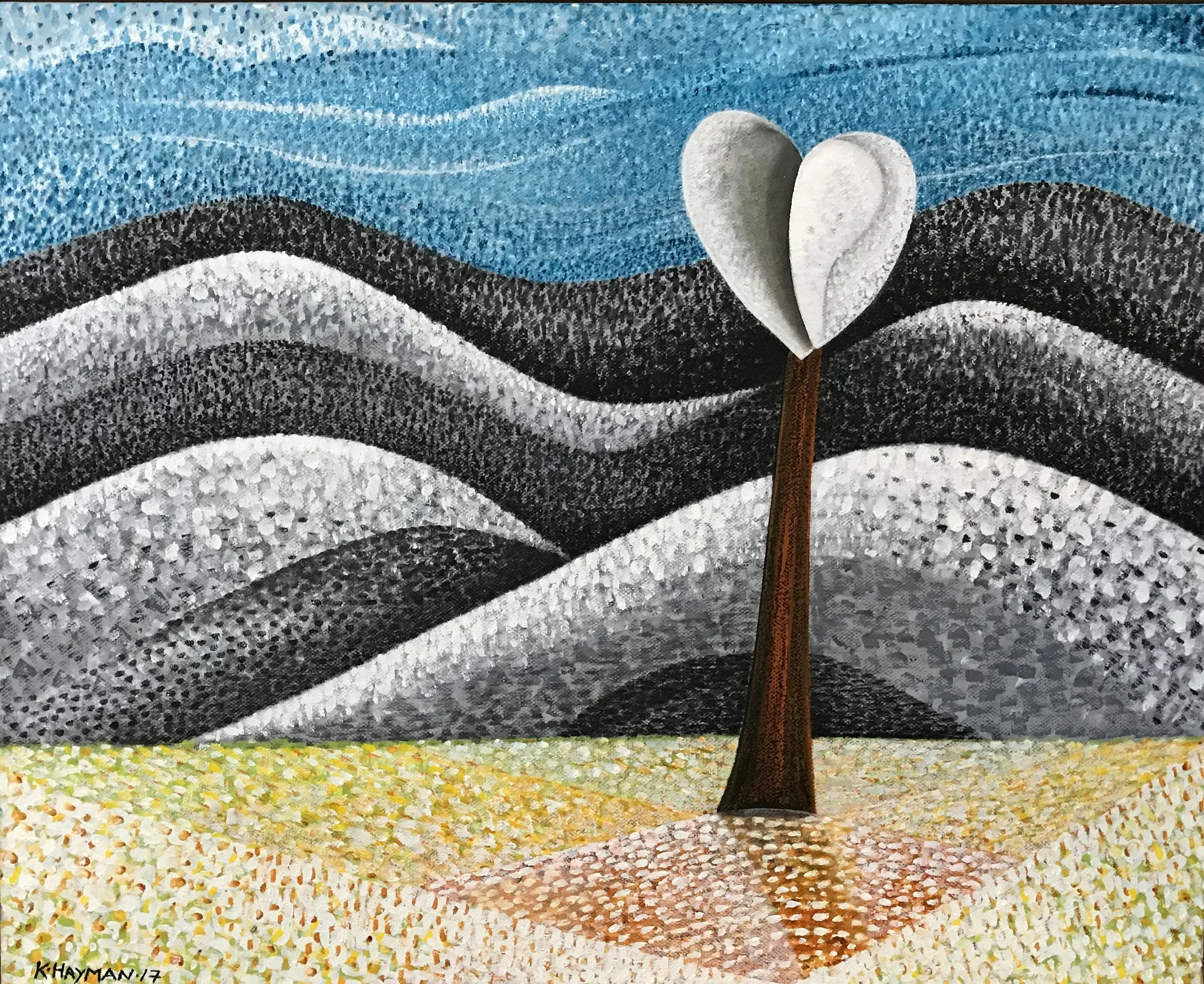 Regrowth 41 x 51 cm 2018