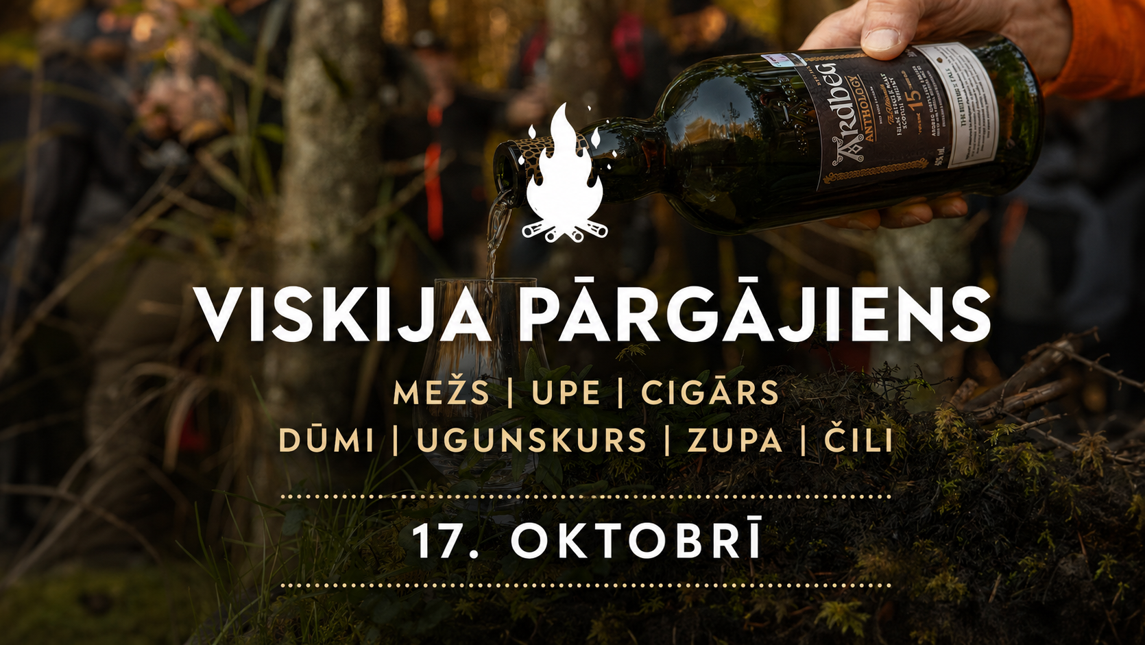 Viskija Pārgājiens 2026 (tikai meistarklašu grupas biedriem)