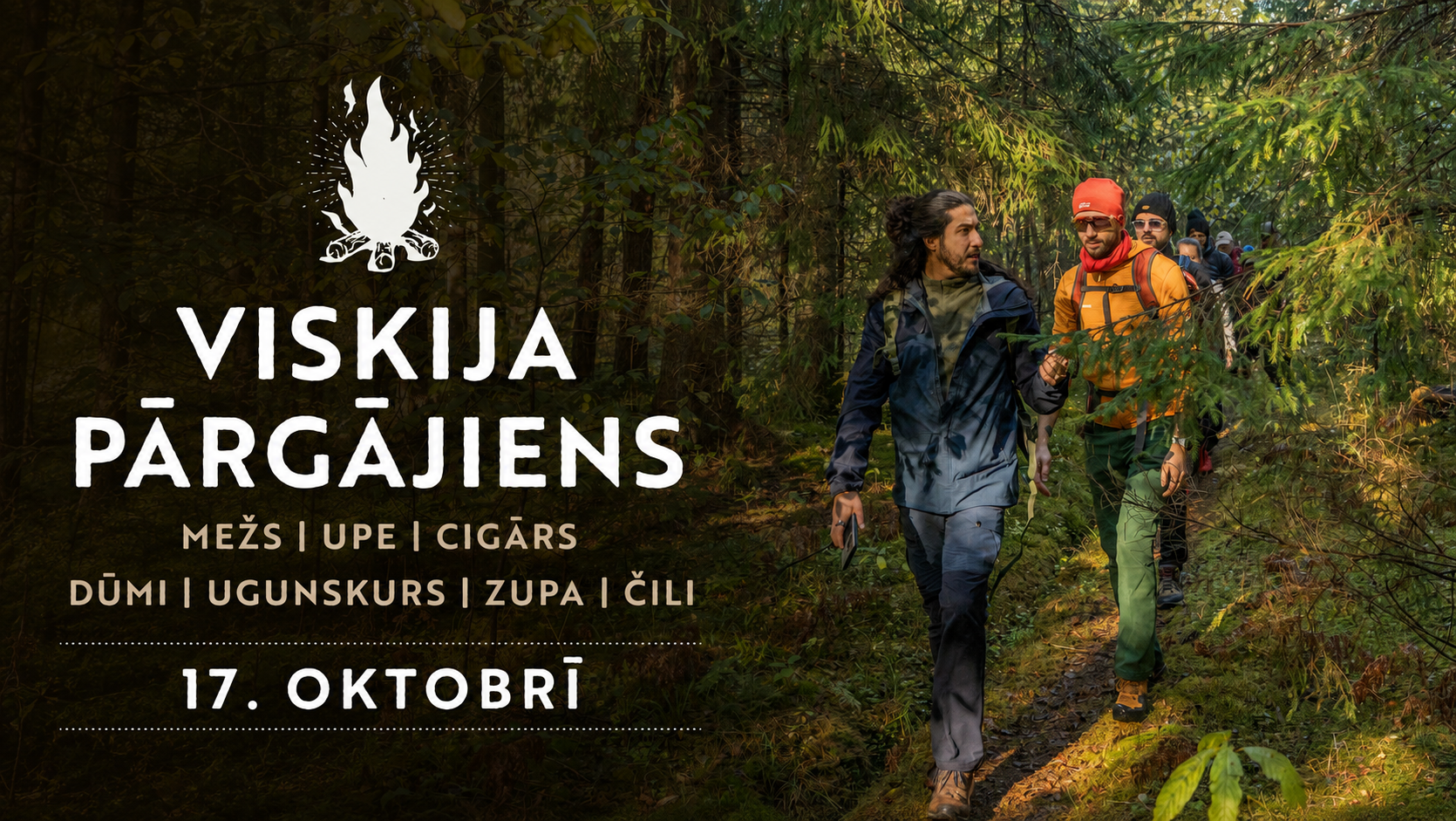 Viskija Pārgājiens 2026 (tikai meistarklašu grupas biedriem)