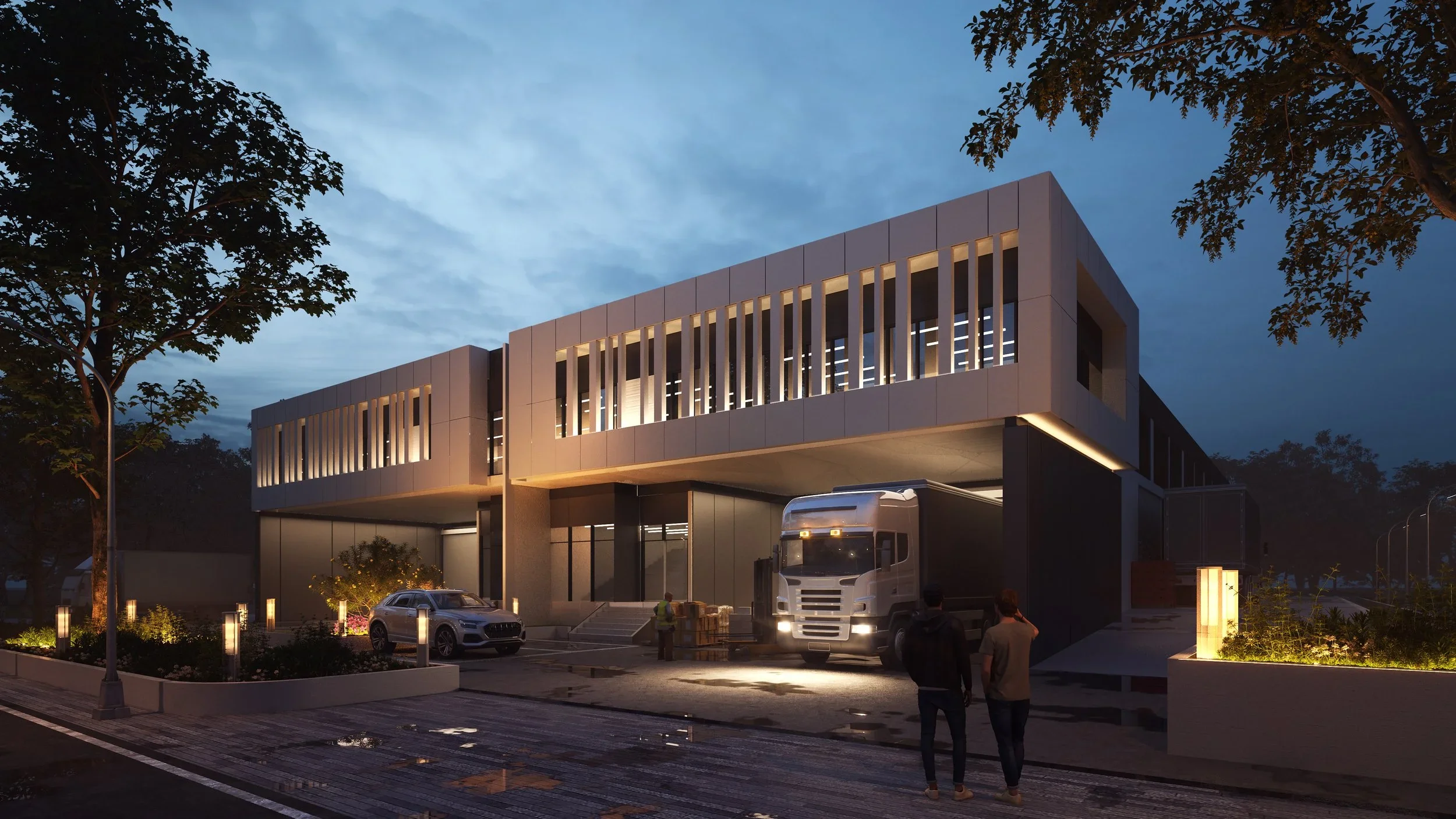 雙拼廠房設計 Science Hub