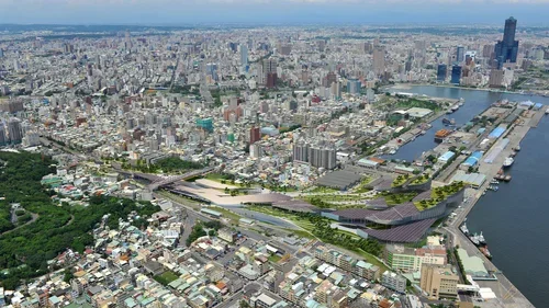 Kaohsiung Port Station Urban Design: Infiltrated Cultural & Ecological Urbanism