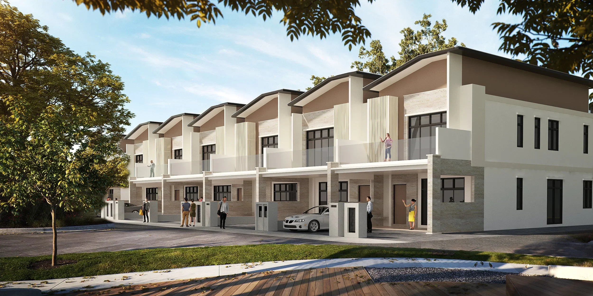 BANDAR CEMERLANG BREEZE C TERRACE HOUSE