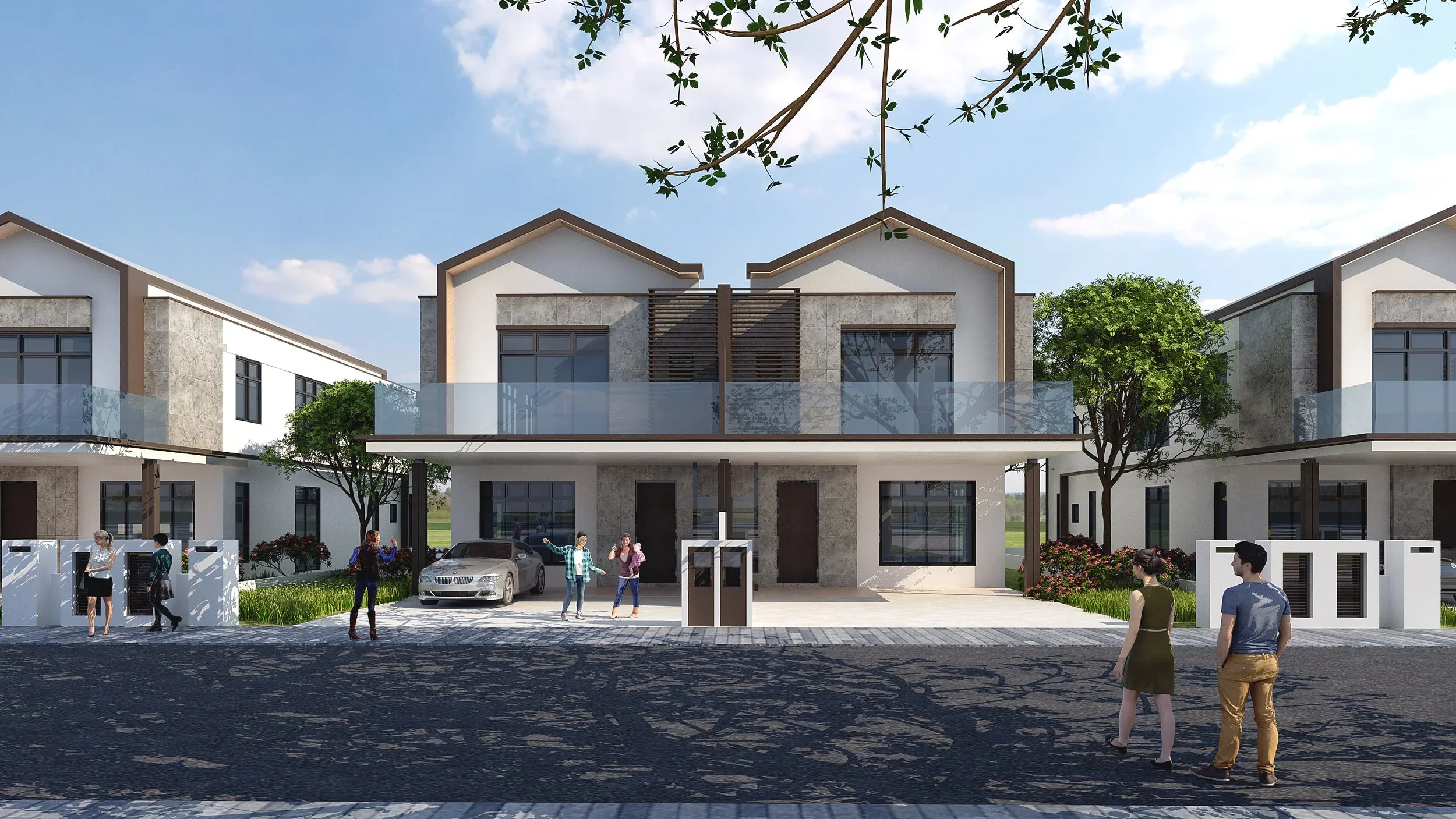 BANDAR CEMERLANG BREEZE SEMI DETACHED HOUSE