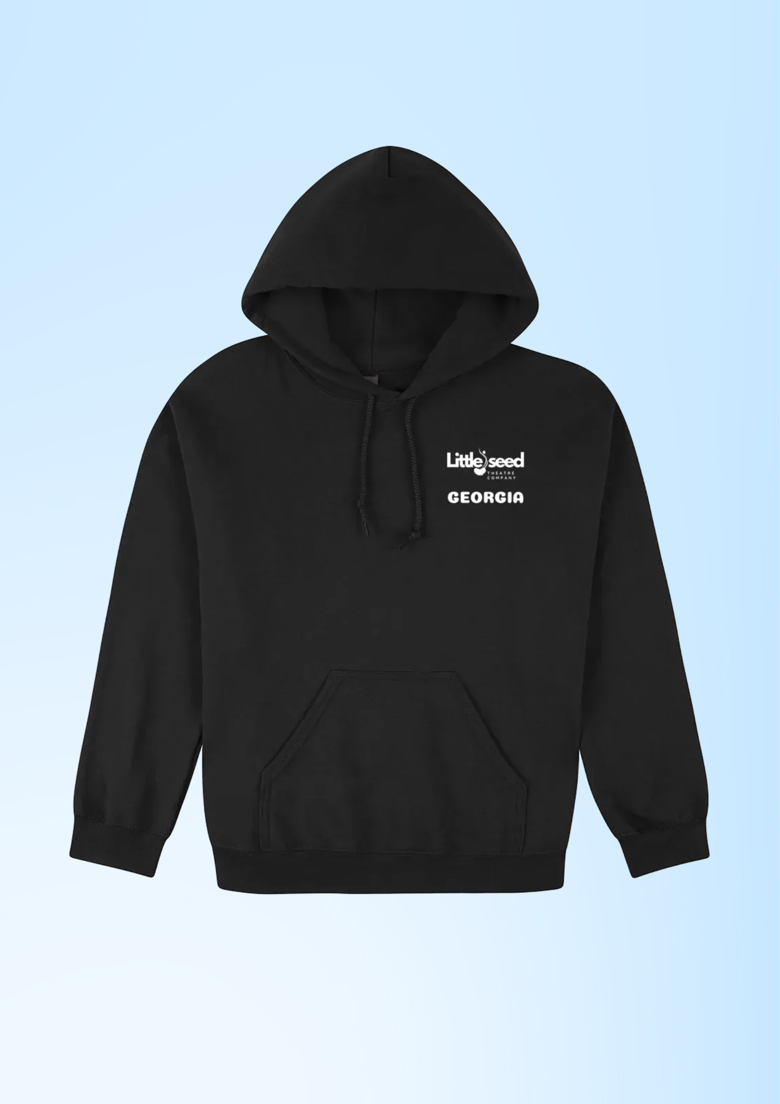 Adult Hoodie General Black Personalised Front.png