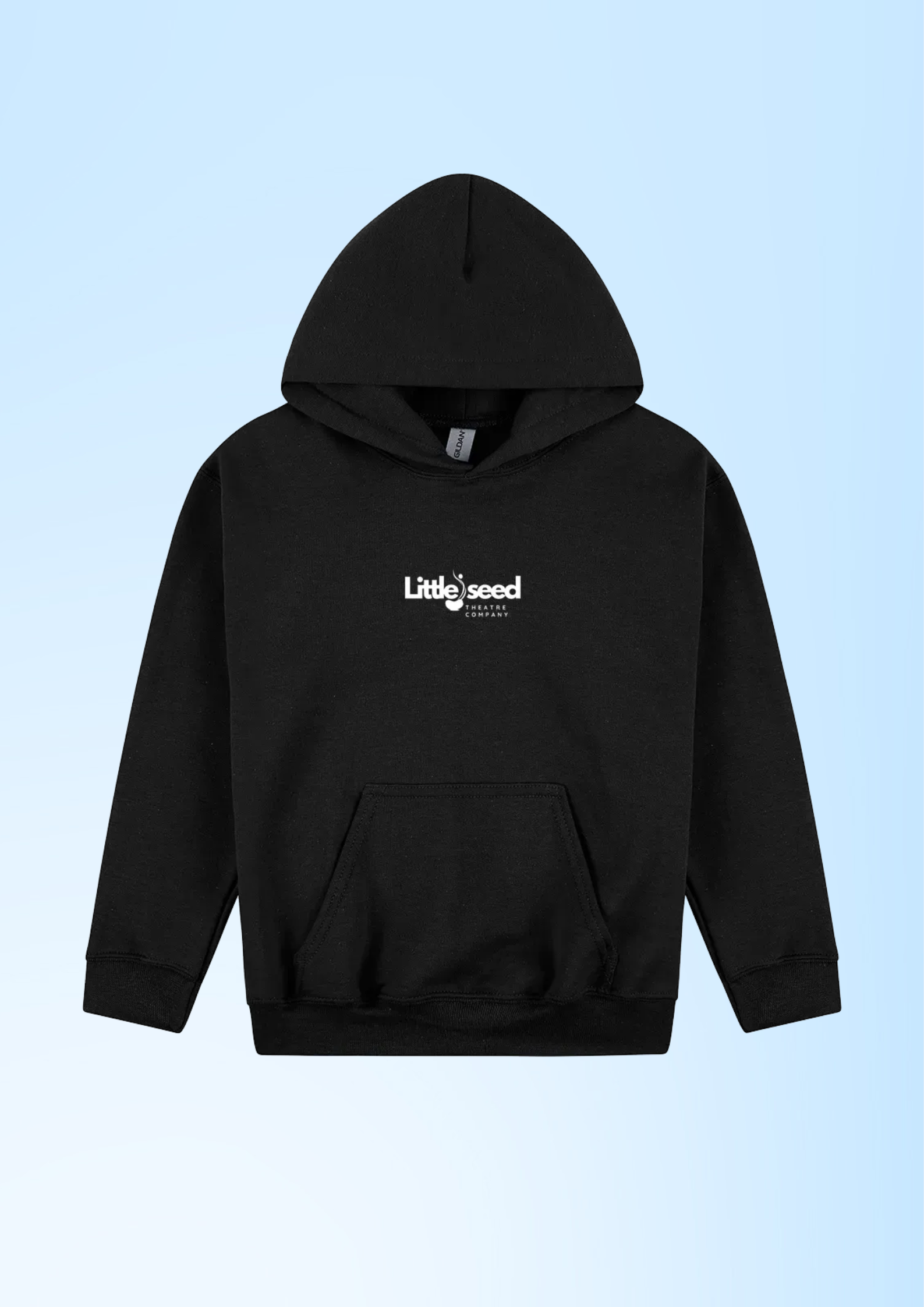 Youth Hoodie General Black Front.png