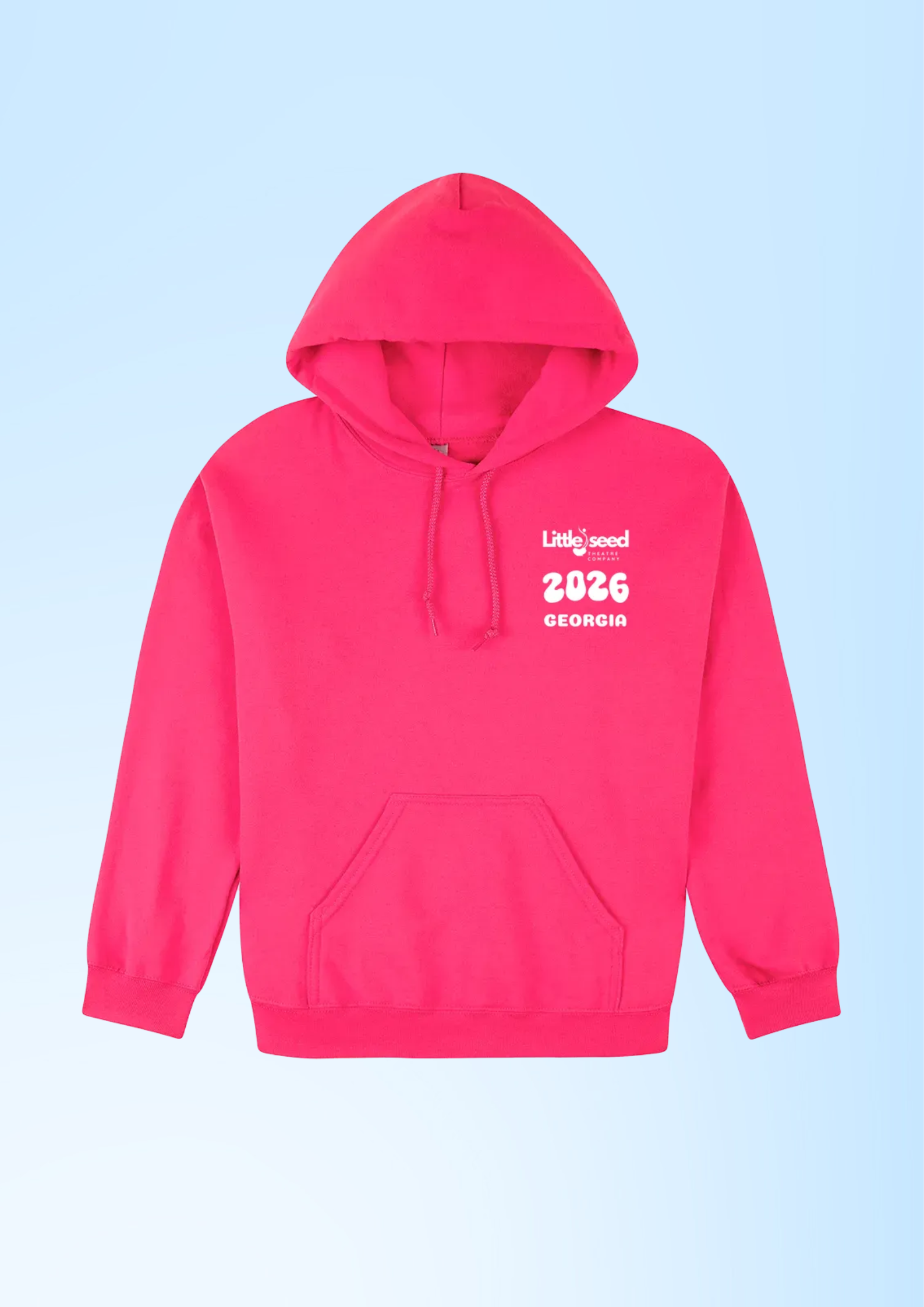 Adult Hoodie 2026 Pink Personalised Front.png