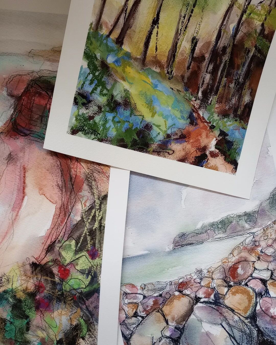 I'm rather excited as I've just got a set of giclee prints and they are SOOOOO true to the originals that I pretty much had to poke them to see if the pastel would smudge...which obviously it didn't cos it's a print. 

Looking forward to being able t