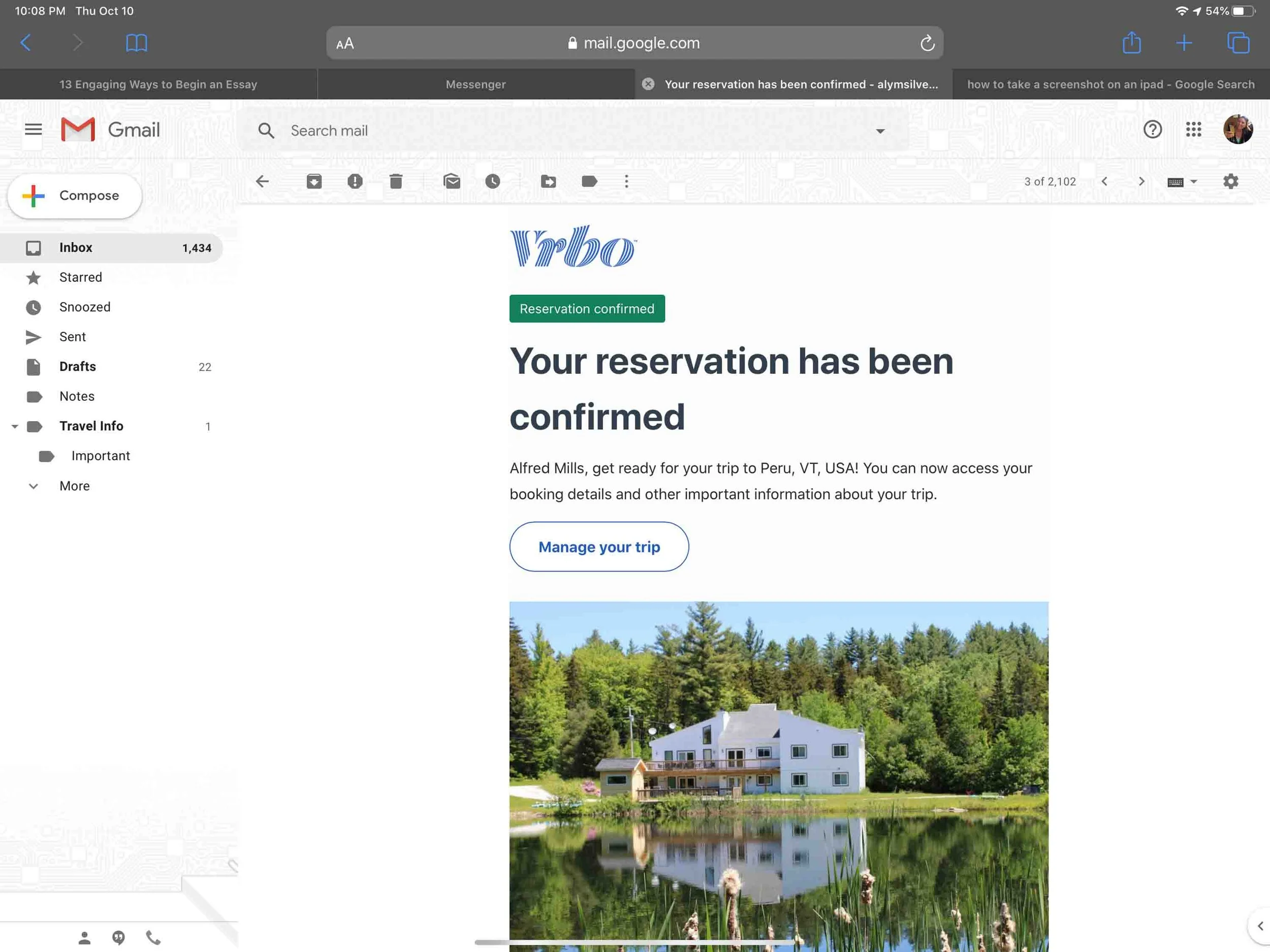 Planning a family trip (that was canceled due to covid)