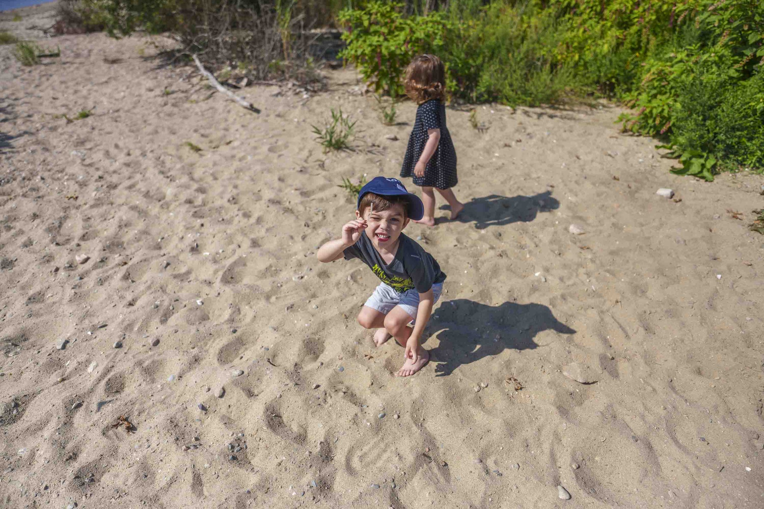 Dad's second-to-last day-of-summer before resuming life as a teacher again.  Fortunately, we live in Mattapoisett.  More so, we're fortunate to live only a mile away from the beach.  Meaning, it always kind of feels like we're on vacation living here