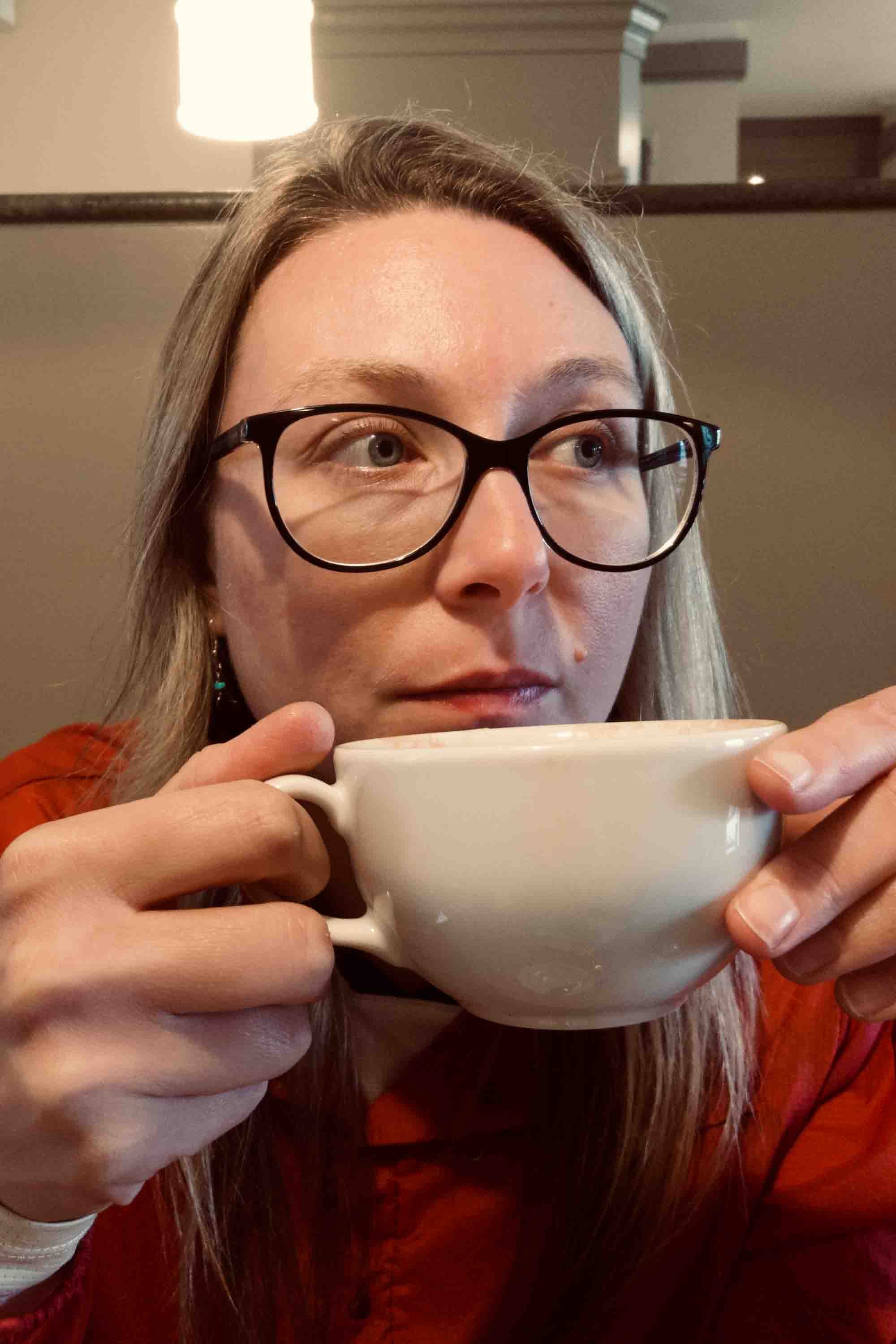 Coffee in Prov after an IVF appt