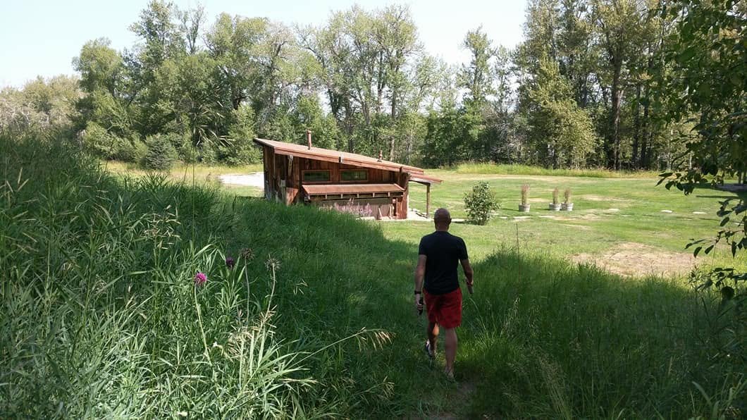 For my birthday, Bud bought me a stay at this amazing AirBnb in Bozeman, MT.