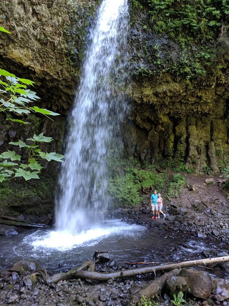 Latourell Falls hike, Oregon