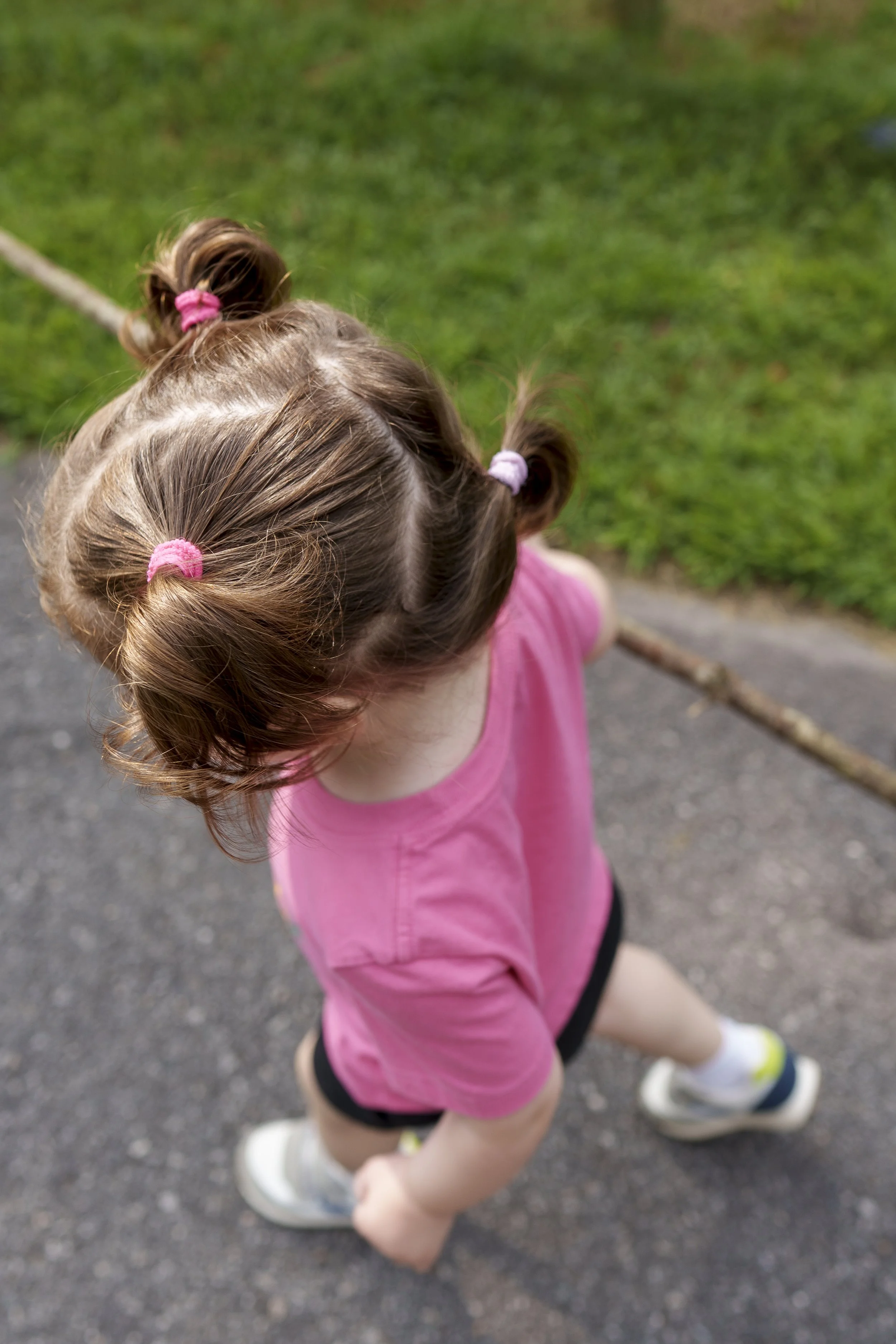 Eleanor on a hike via the Mattapoisett Rail Trail, 8/15