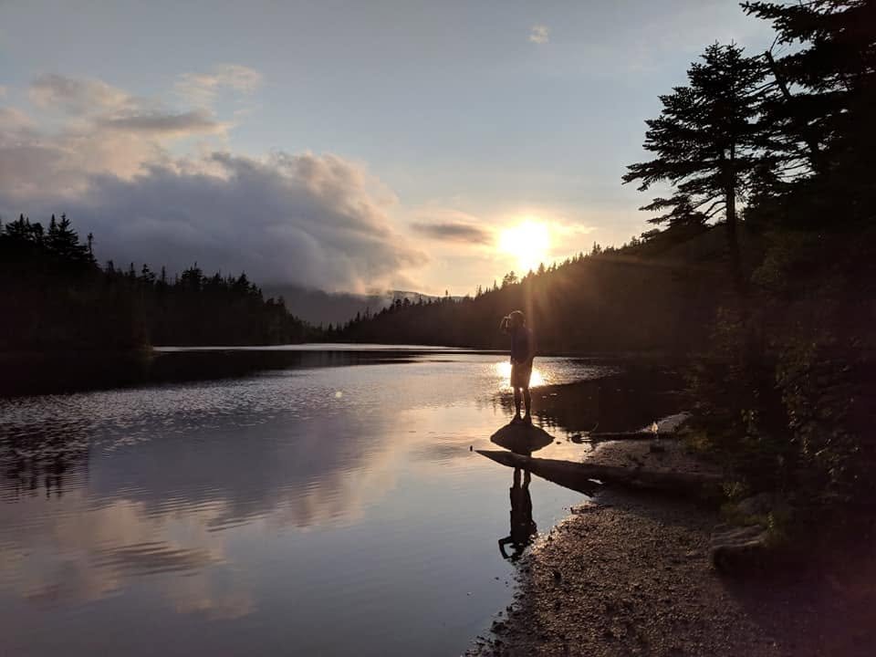 Sterling Pond shelter, I think