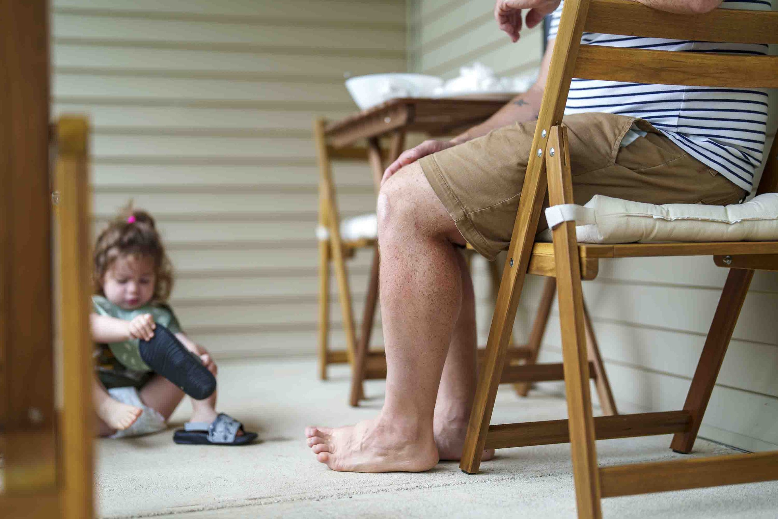 These photos were taken by River during our morning routine since Jack has come into our lives. The routine is wakeup, art while Dad makes breakfast, then breakfast out on the veranda. 8/19