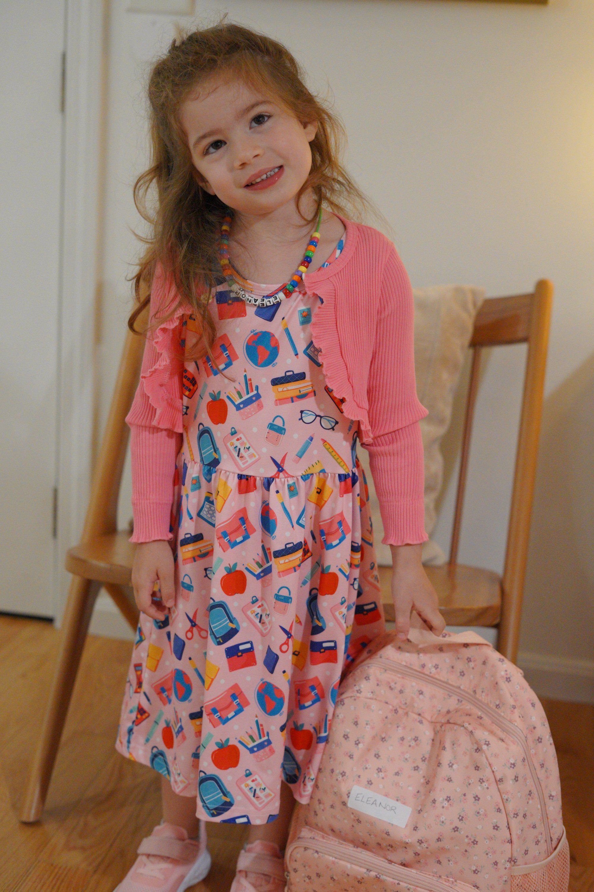 Eleanor's first day of Pre-K