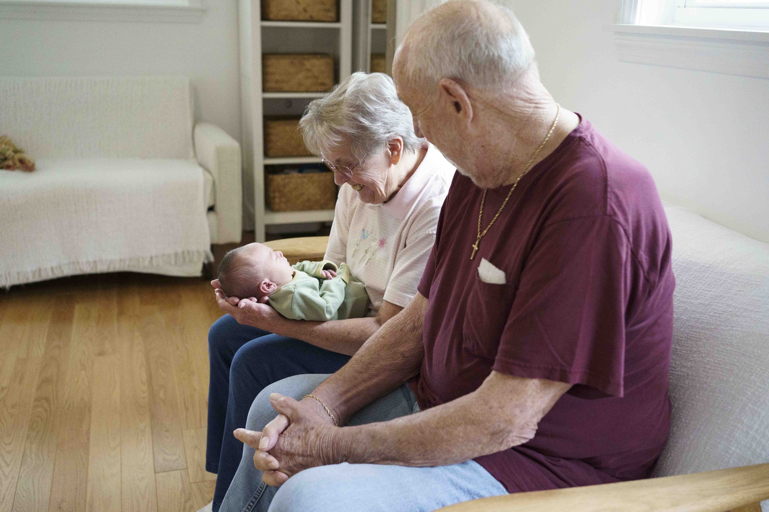 Jack meets Great Memere and Pepere, 8/17