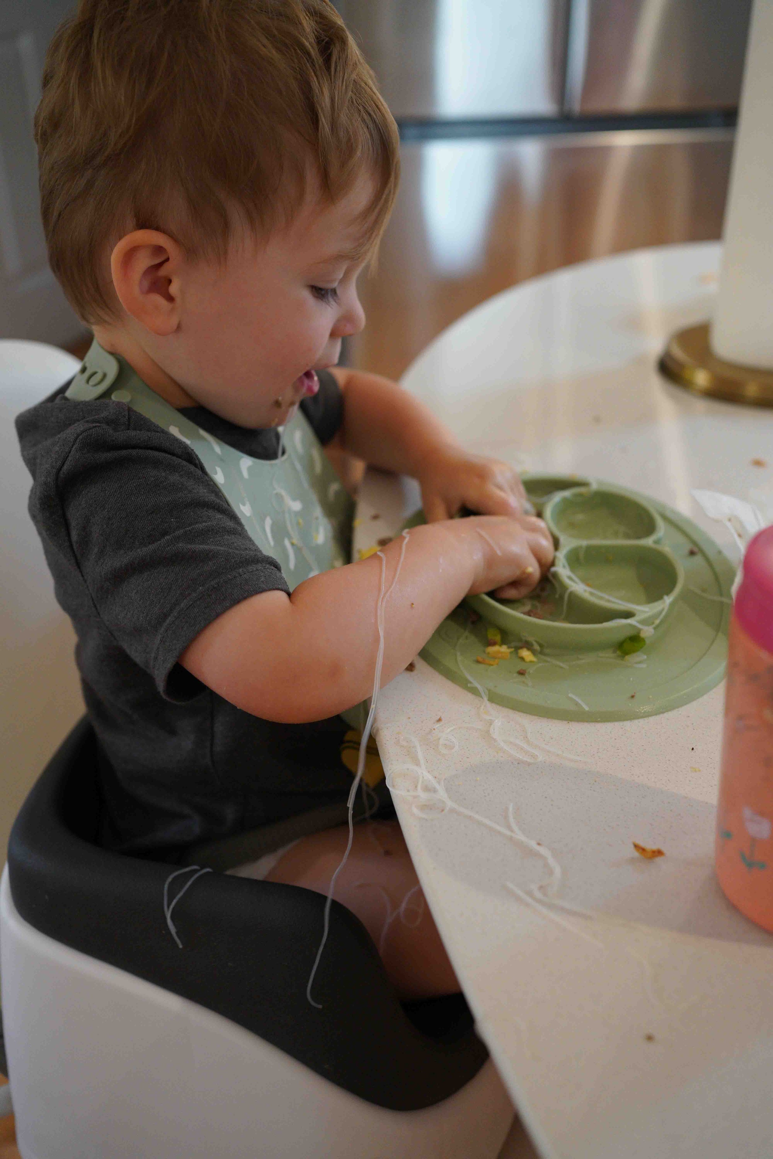Jack enjoying Bami Kua