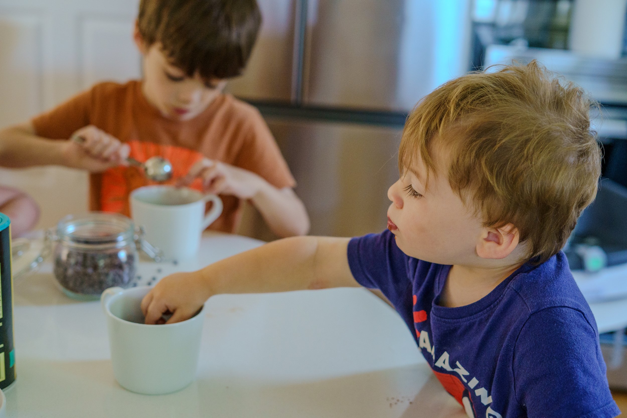 Making "brownie in a mug"