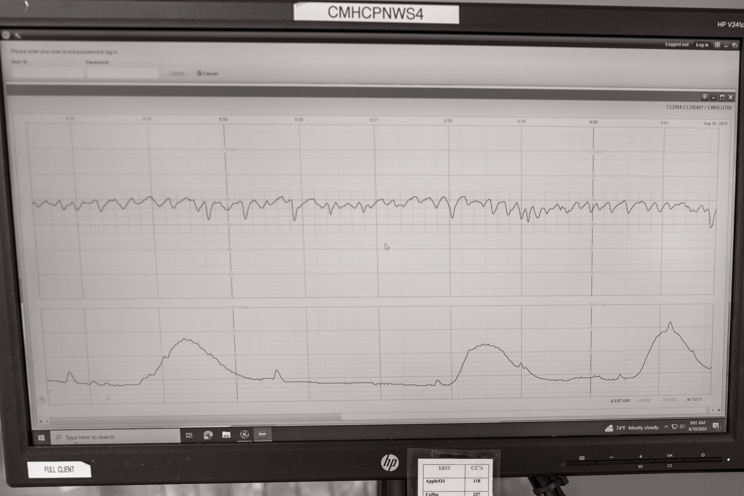 Jack is coming as the contractions are within that 3-minute window; 8/10