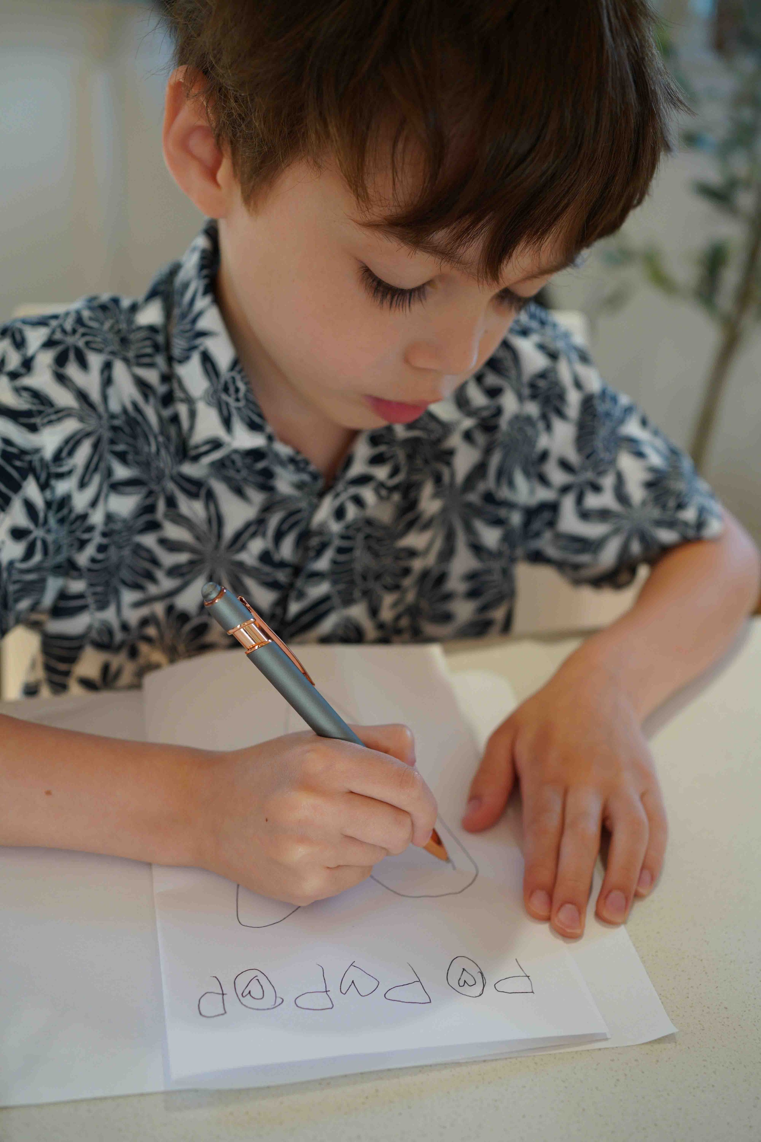 Make cards for Jack and Pop Pop