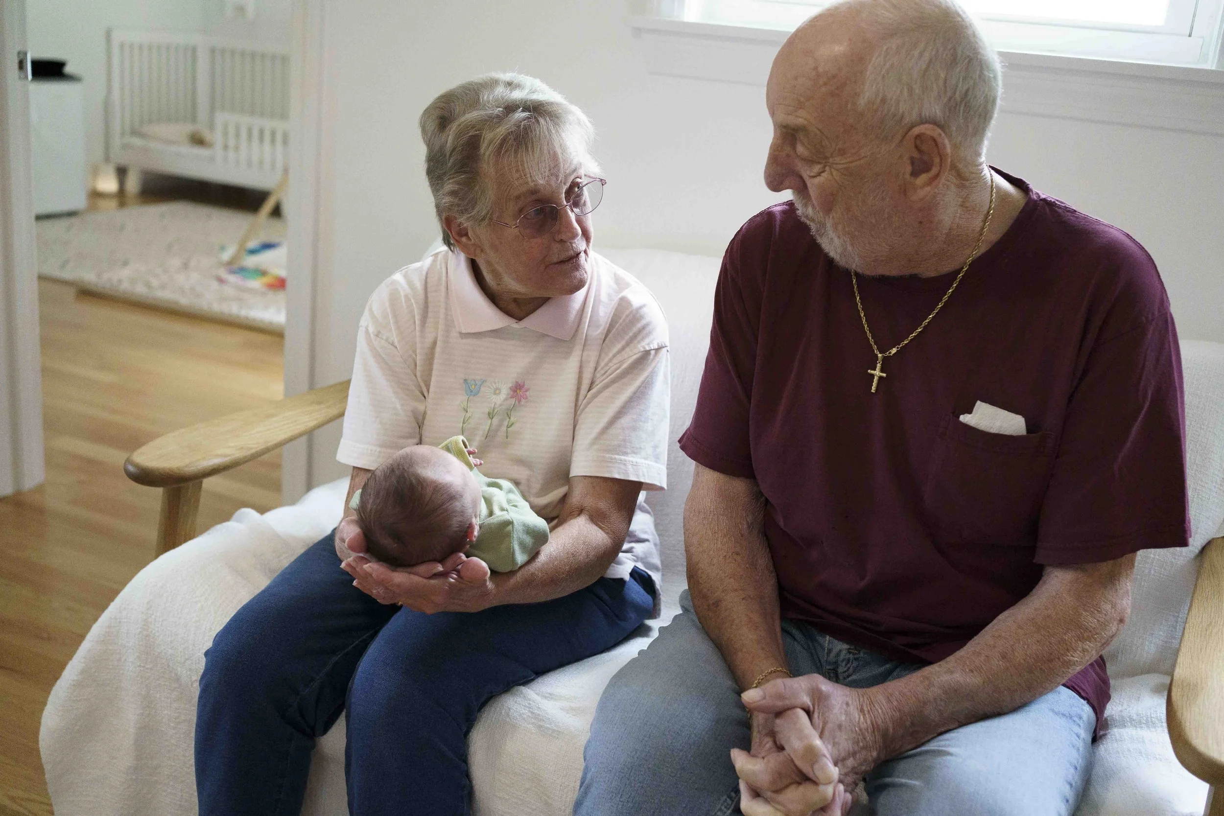 Jack meets Great Memere and Pepere, 8/17