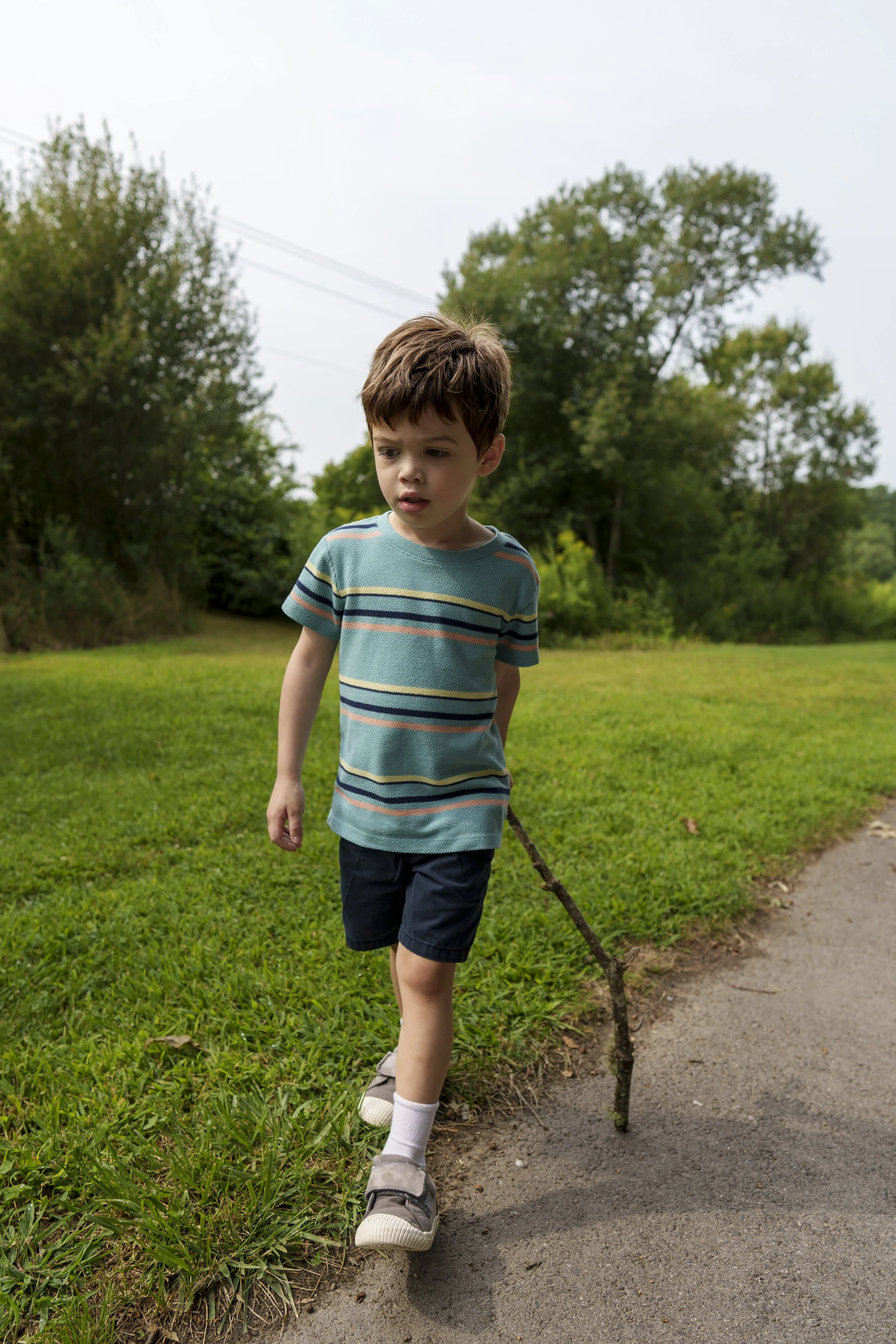 River on a hike via the Mattapoisett Rail Trail, 8/15