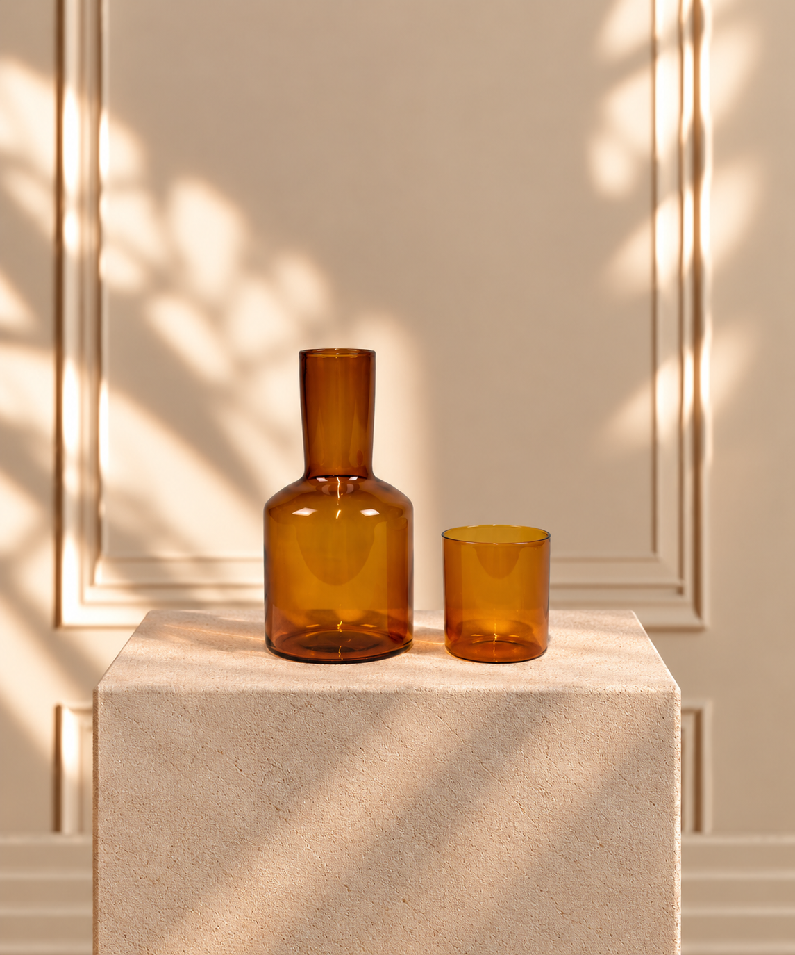 Wasserkrug & Glas - Set