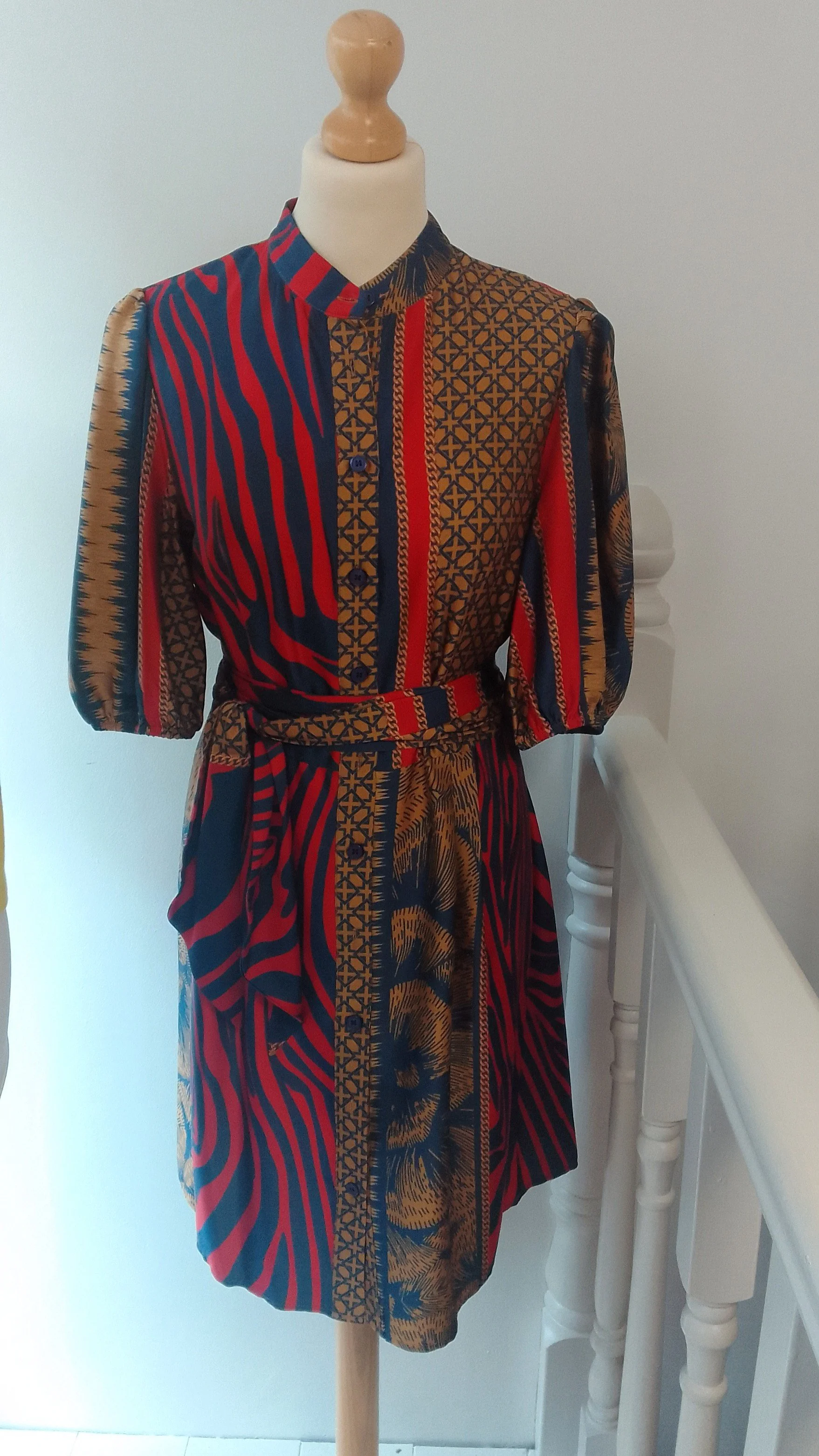 Geometric Pattern Dress