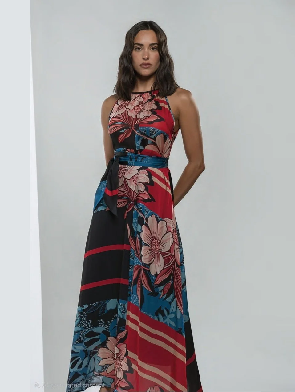 Floral Fusion Dress