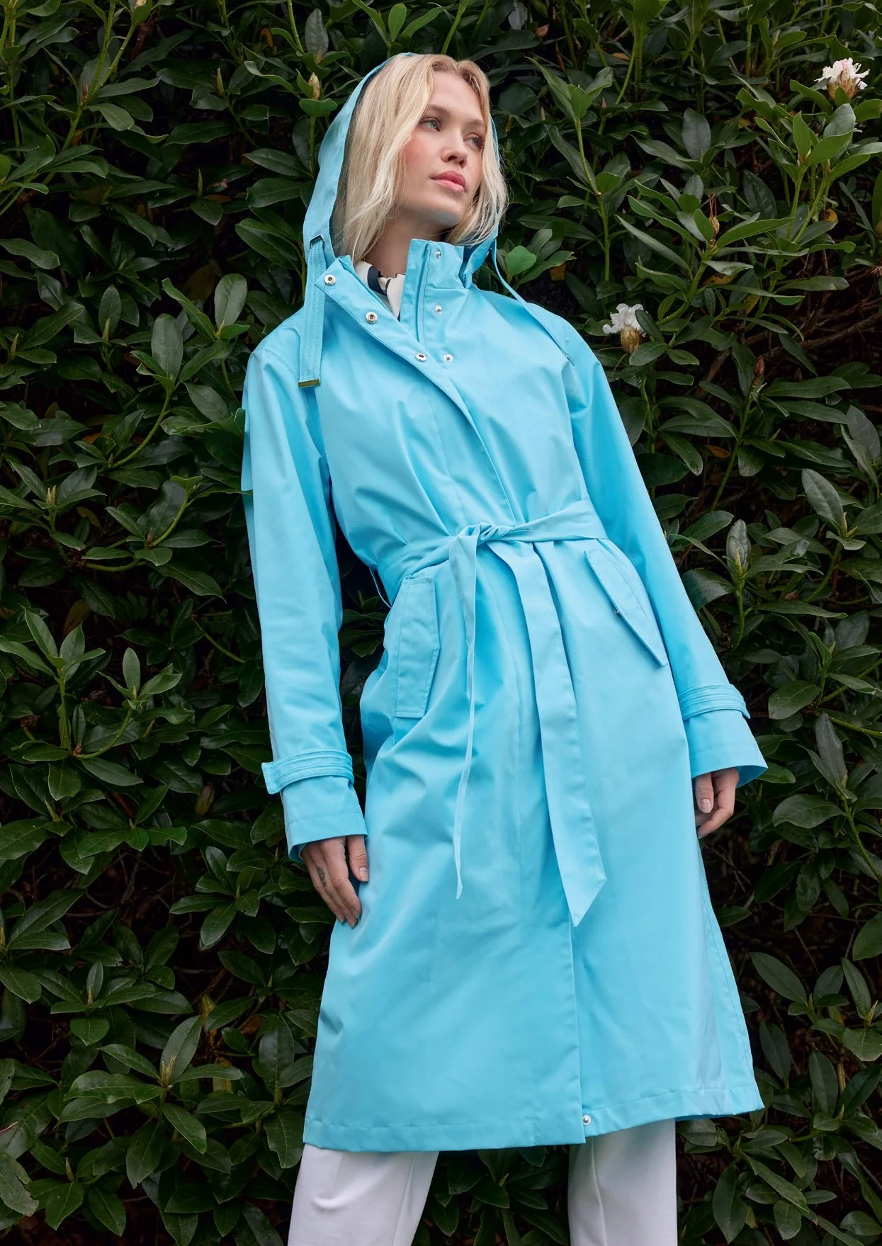 Isabella Coat - Pacific Blue