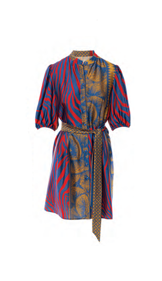 Geometric Pattern Dress