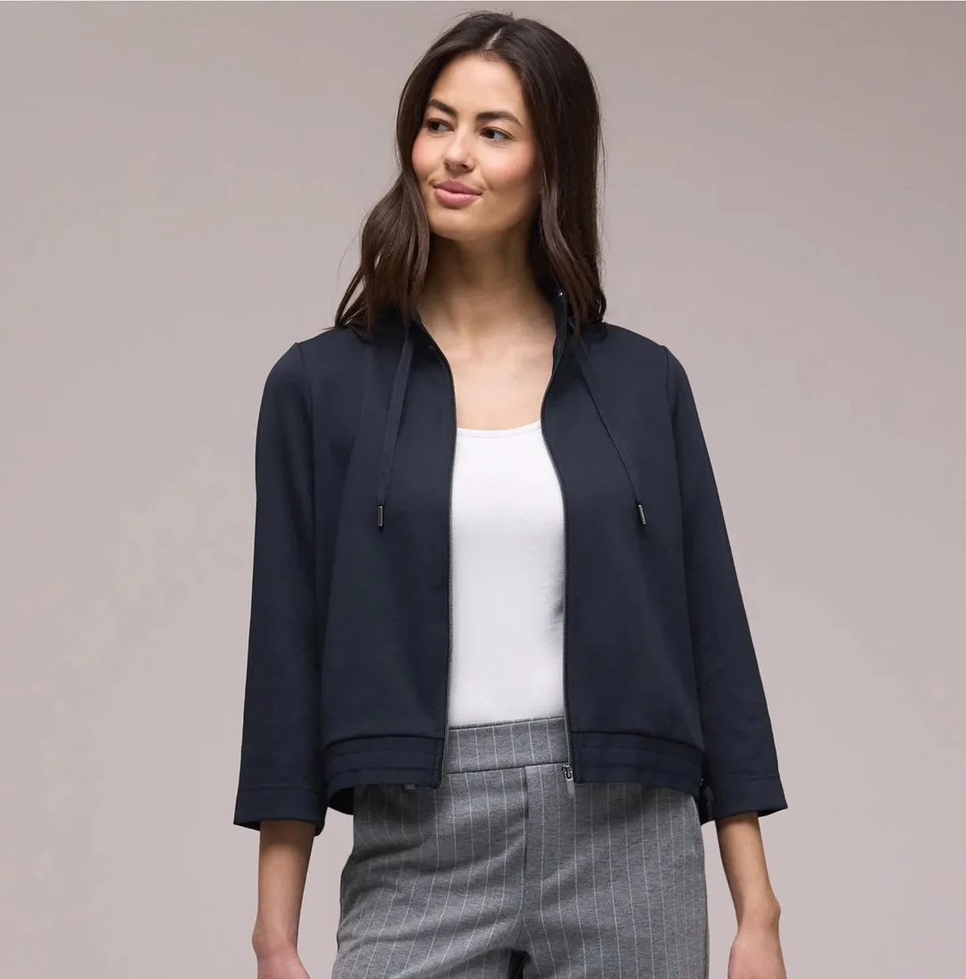 Zipper Jacket - shadowed navy