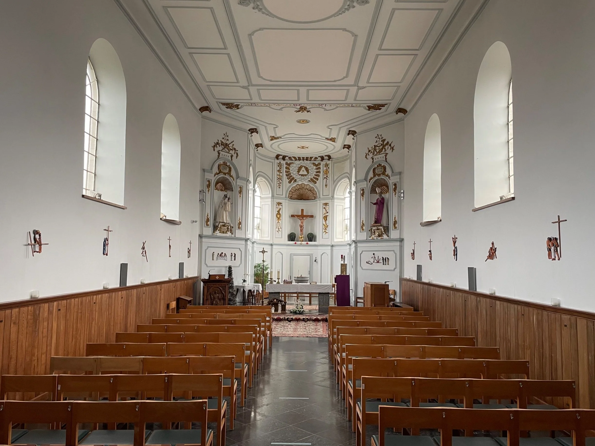 Église de Lens-sur-Geer - Travaux de maintenance sur les façades et les corniches - phase : Étude