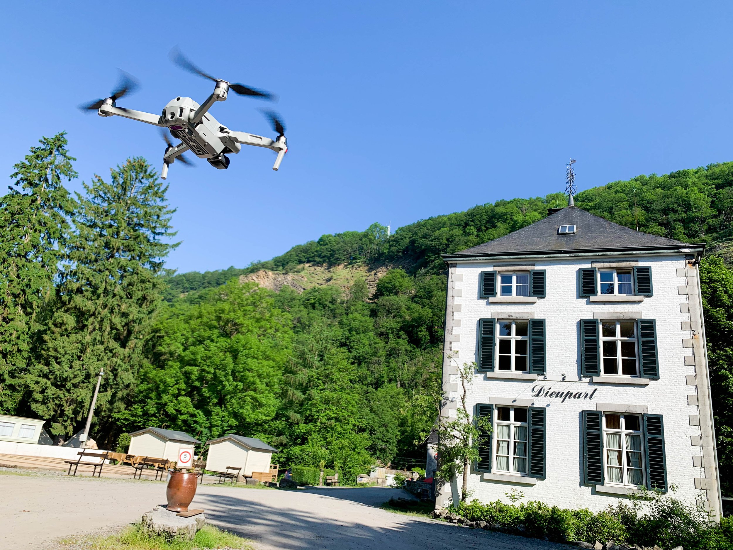 Château de Dieupart à Aywaille - Phase : Étude