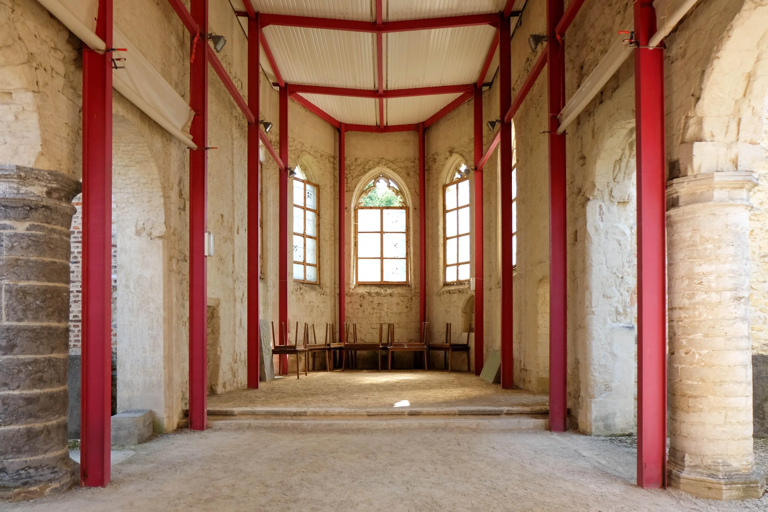 ANCIENNE ÉGLISE DE LINCENT - réalisation des couvertures des bas-côtés - PHASE : ÉTUDE