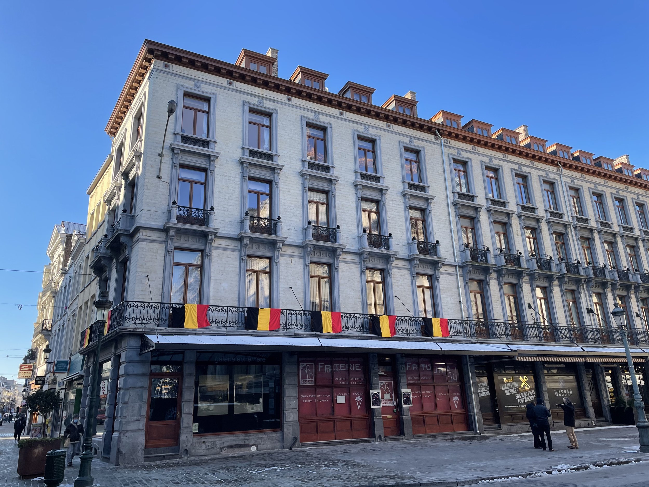 Restauration d'un immeuble à Bruxelles - Phase : Réceptionné
